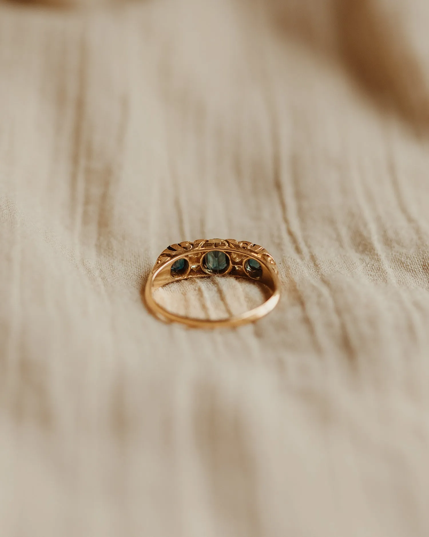 Martha 18ct Gold Sapphire & Diamond Ring sold by Rock n Rose product image thumbnail 5