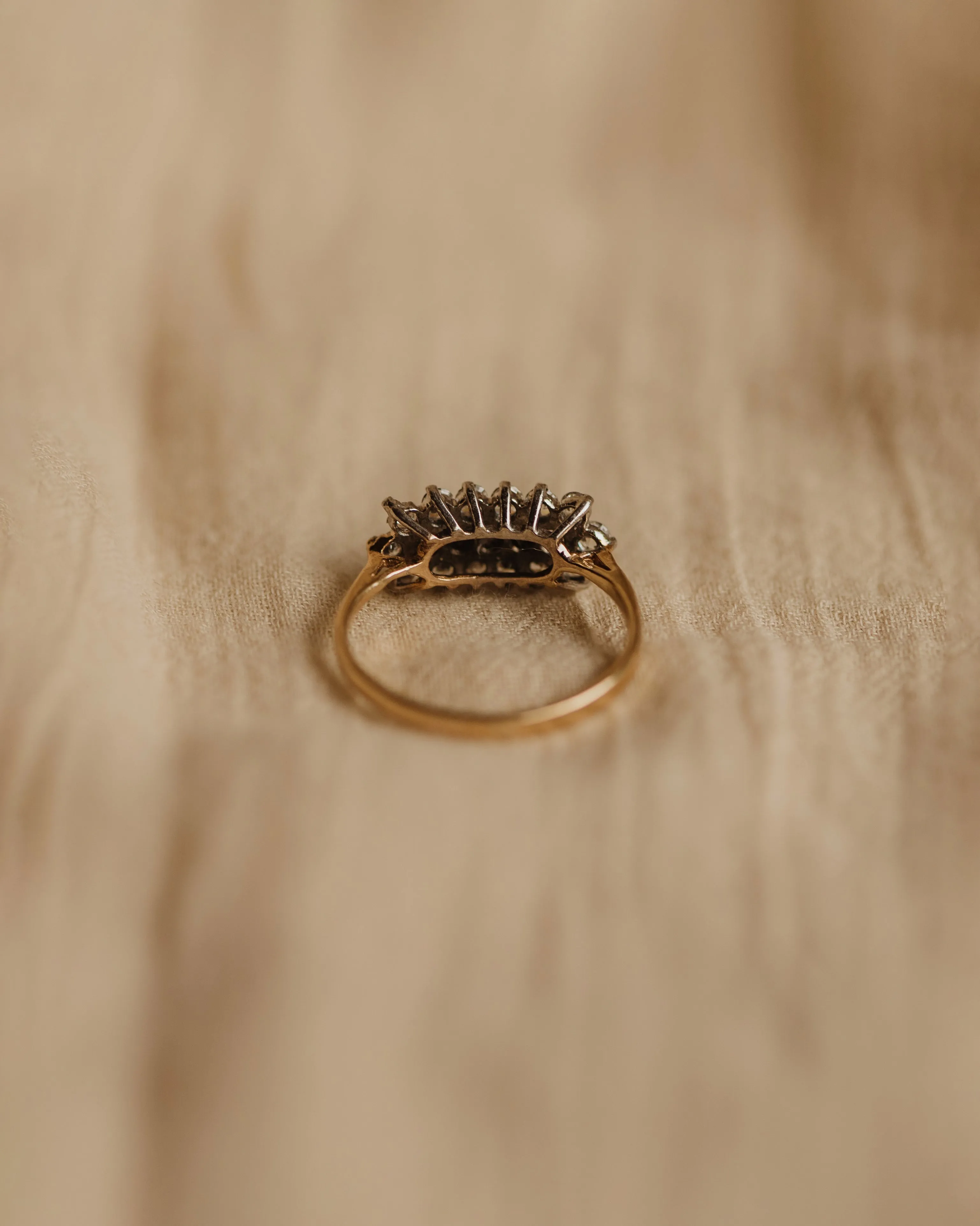 Bess 1982 9ct Gold CZ Ring sold by Rock n Rose product image thumbnail 4