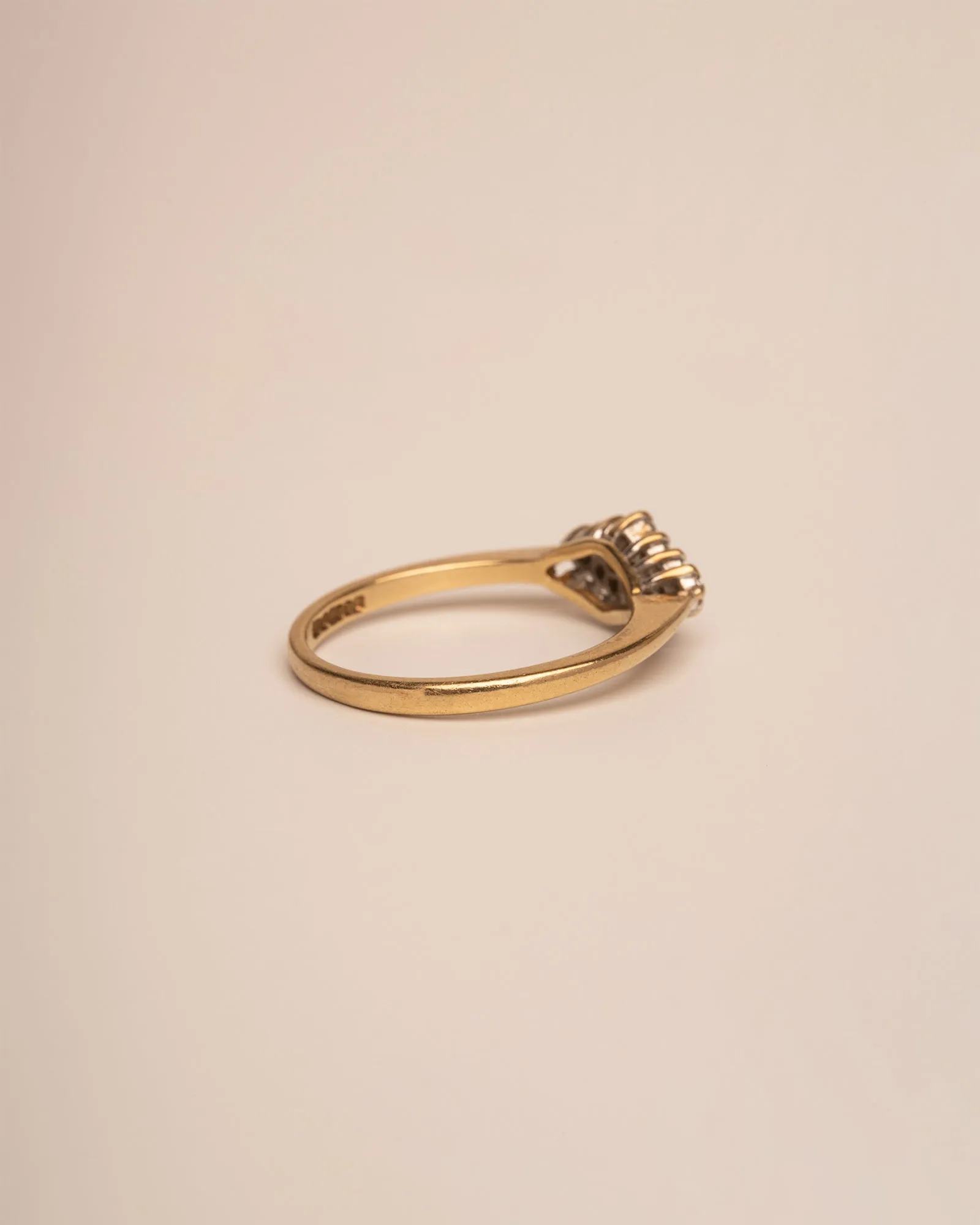 Dulce 9ct Gold Diamond Cluster Ring sold by Rock n Rose product image thumbnail 4