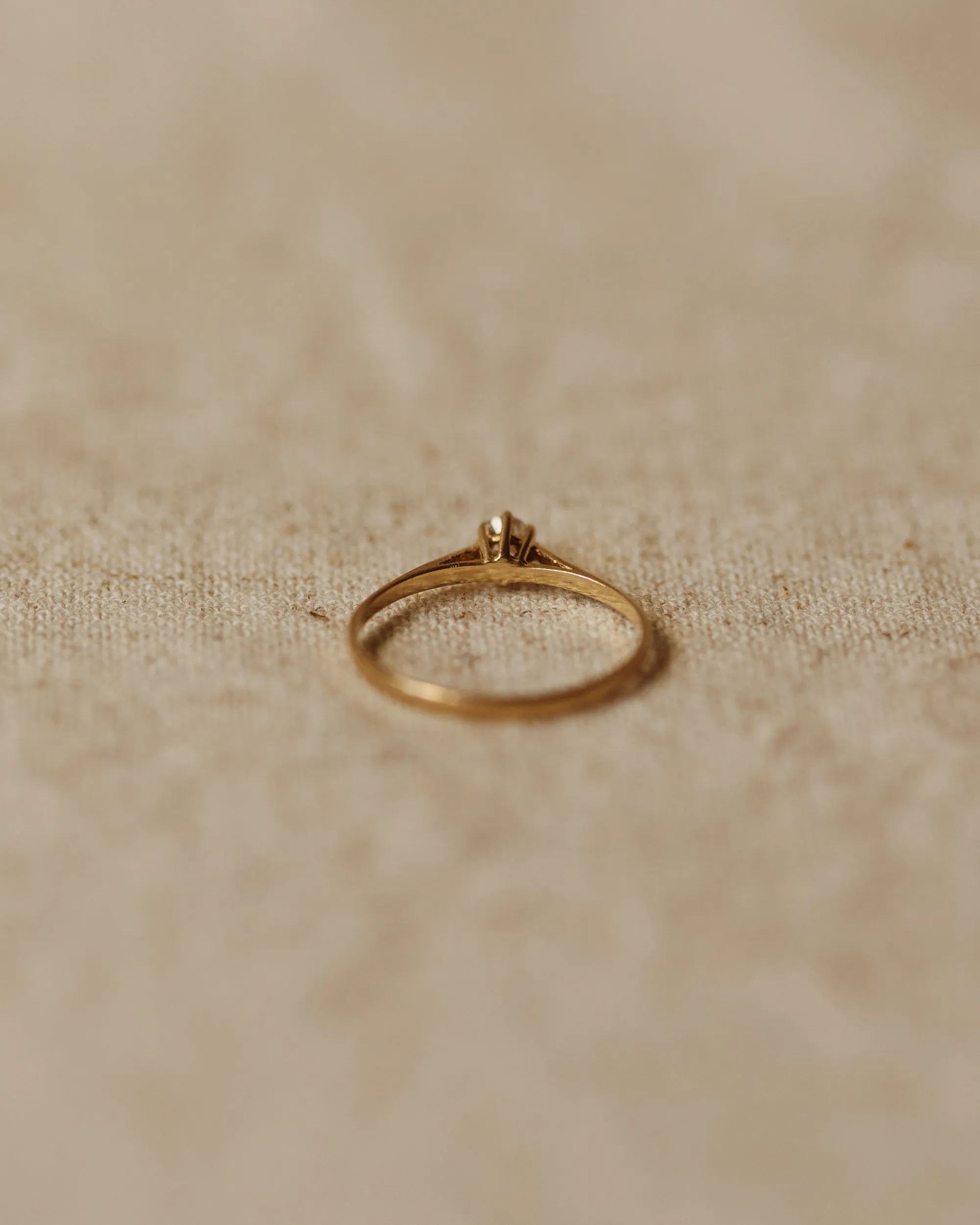 Daphne 1988 9ct Gold CZ Ring sold by Rock n Rose product image thumbnail 4