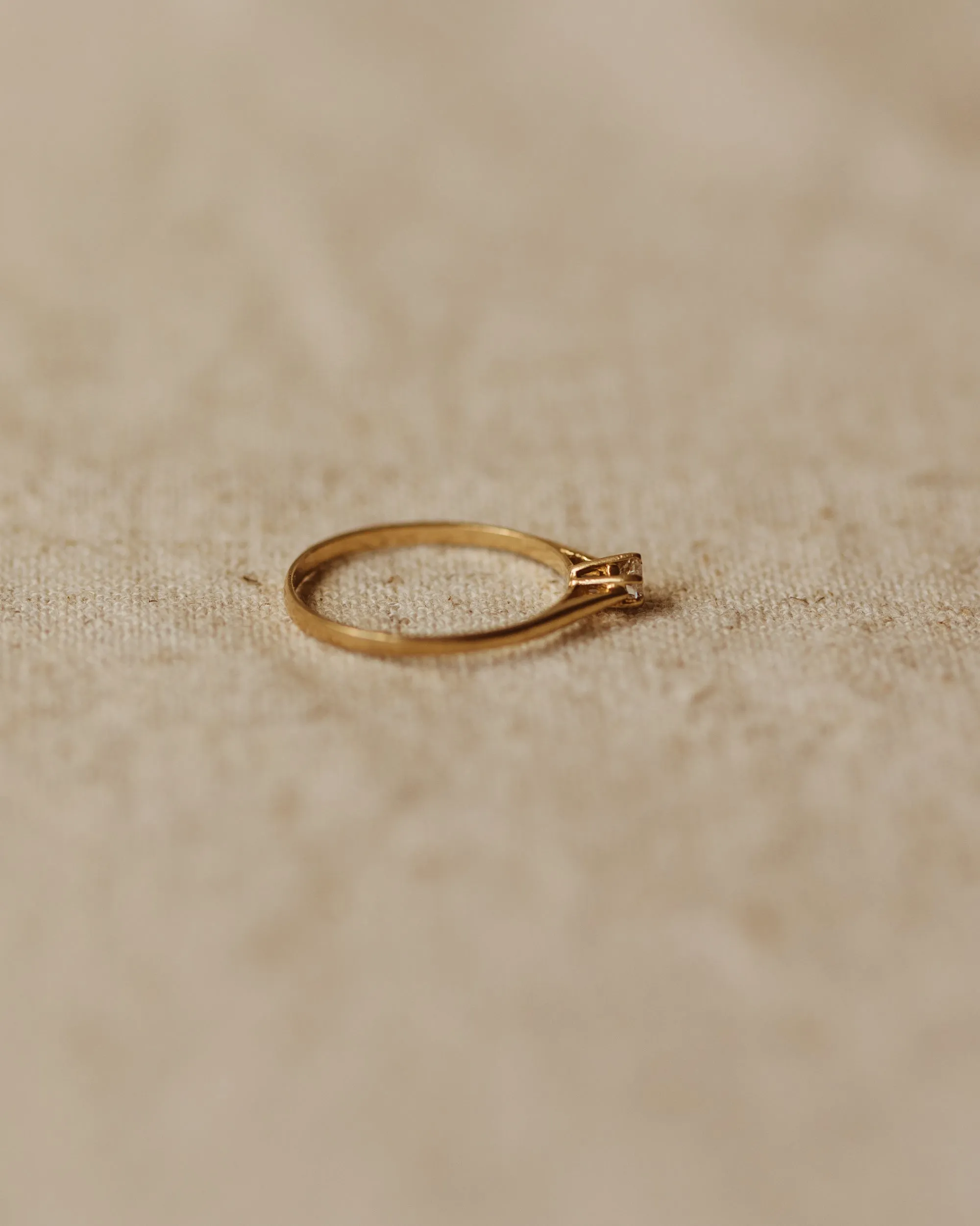 Daphne 1988 9ct Gold CZ Ring sold by Rock n Rose product image thumbnail 5