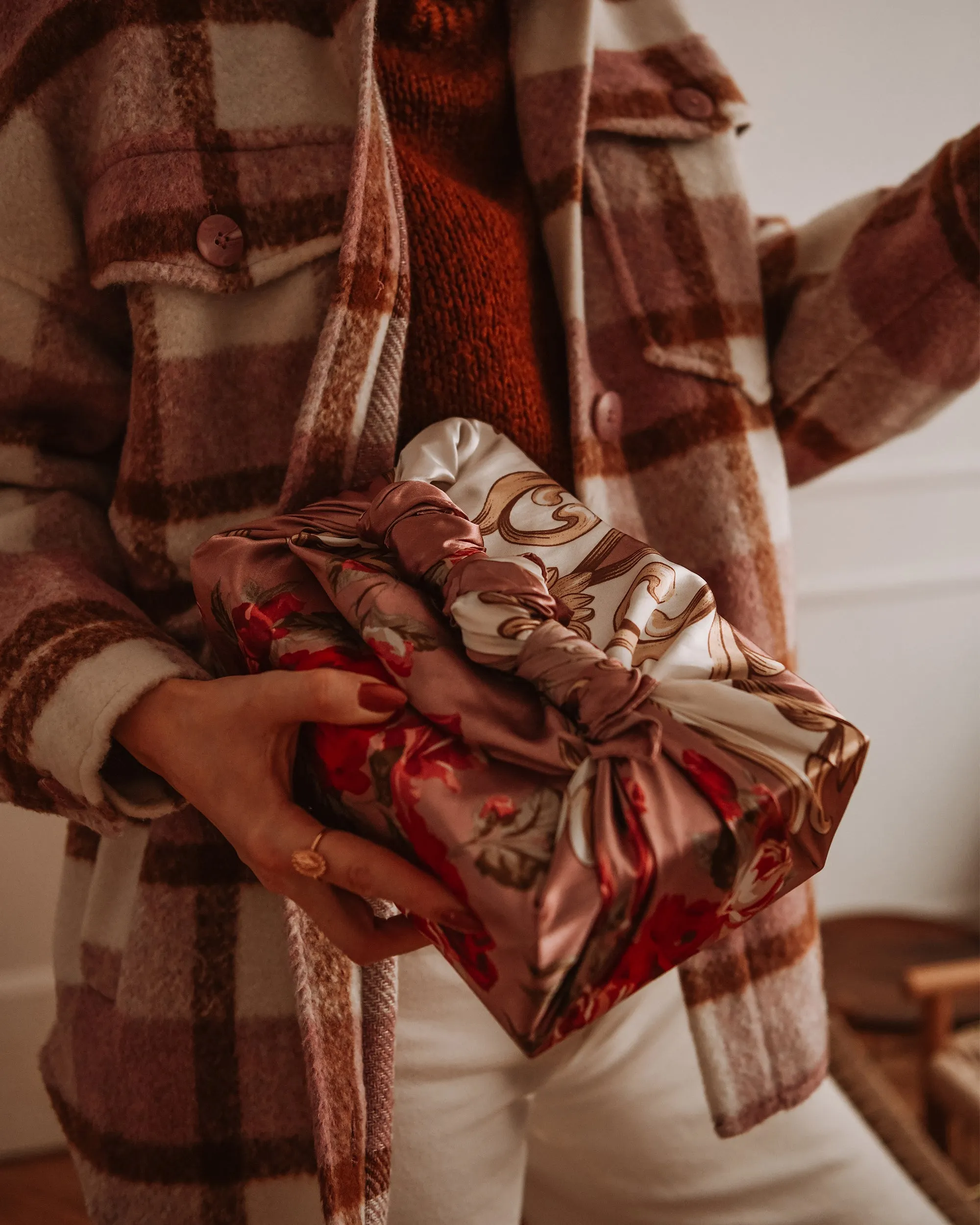 Eleanor Floral Square Scarf sold by Rock n Rose product image thumbnail 4