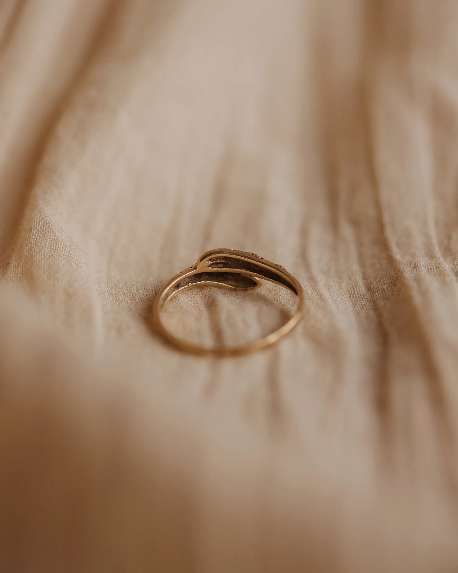 Minerva 9ct Gold Sapphire Snake Ring sold by Rock n Rose product image thumbnail 5