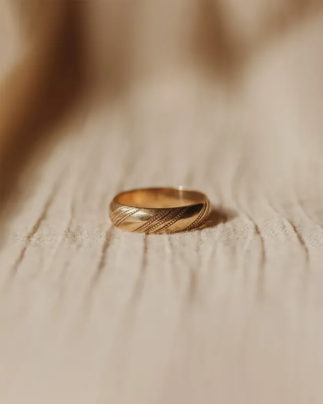 Billie 9ct Gold Band Ring sold by Rock n Rose