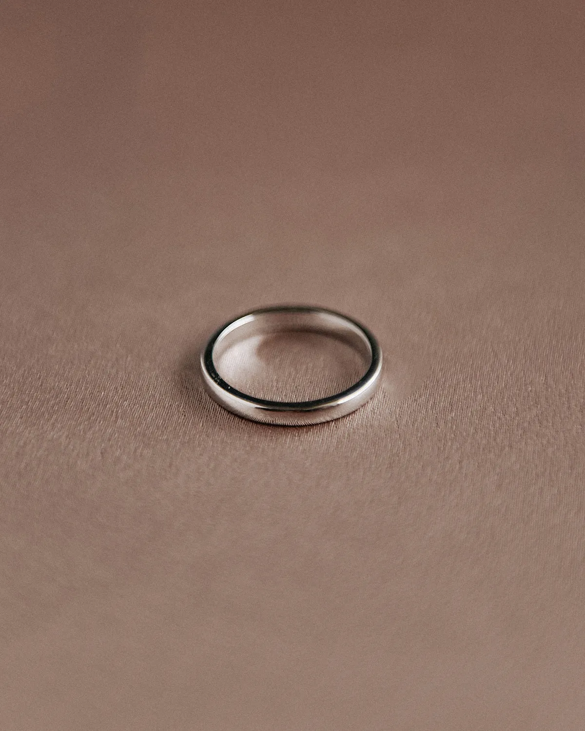 Alexa Sterling Silver Simple Band Ring sold by Rock n Rose