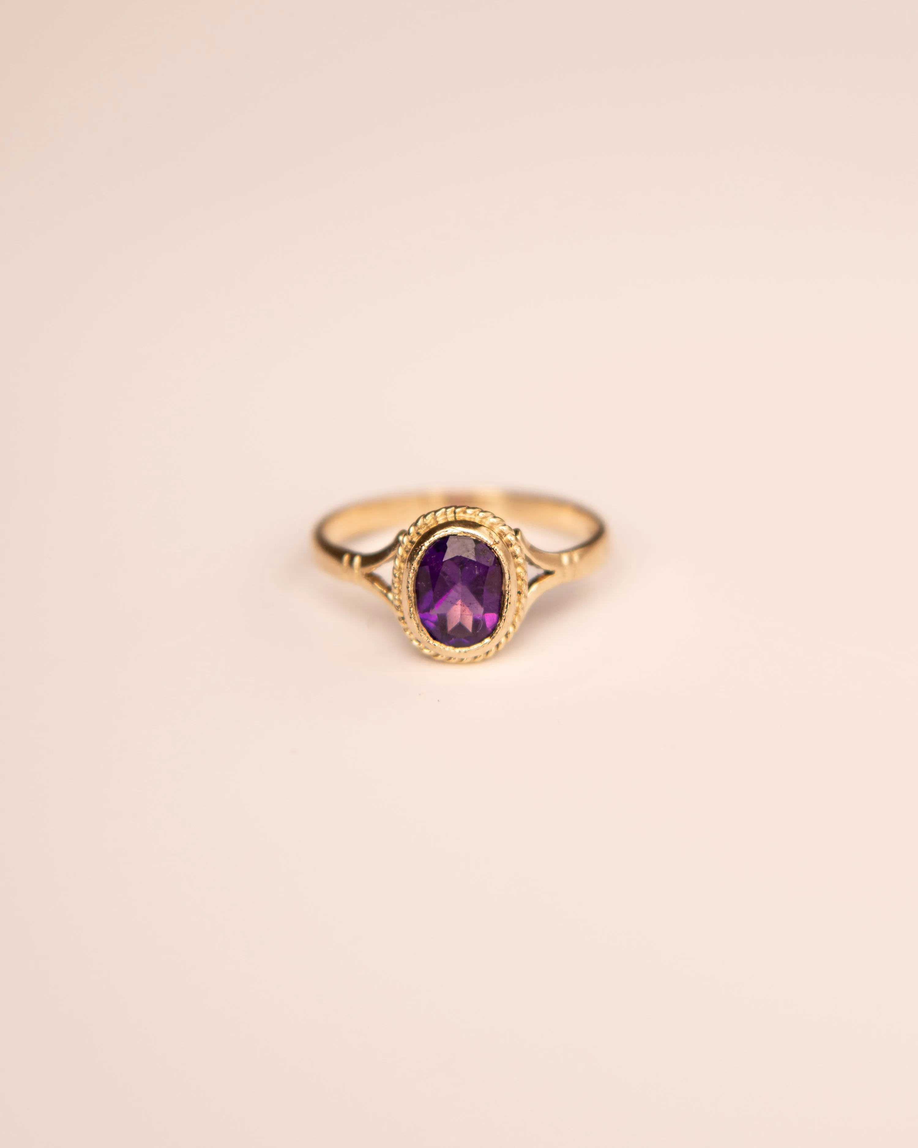 Winifred 9ct Gold Amethyst Ring sold by Rock n Rose product image thumbnail 2