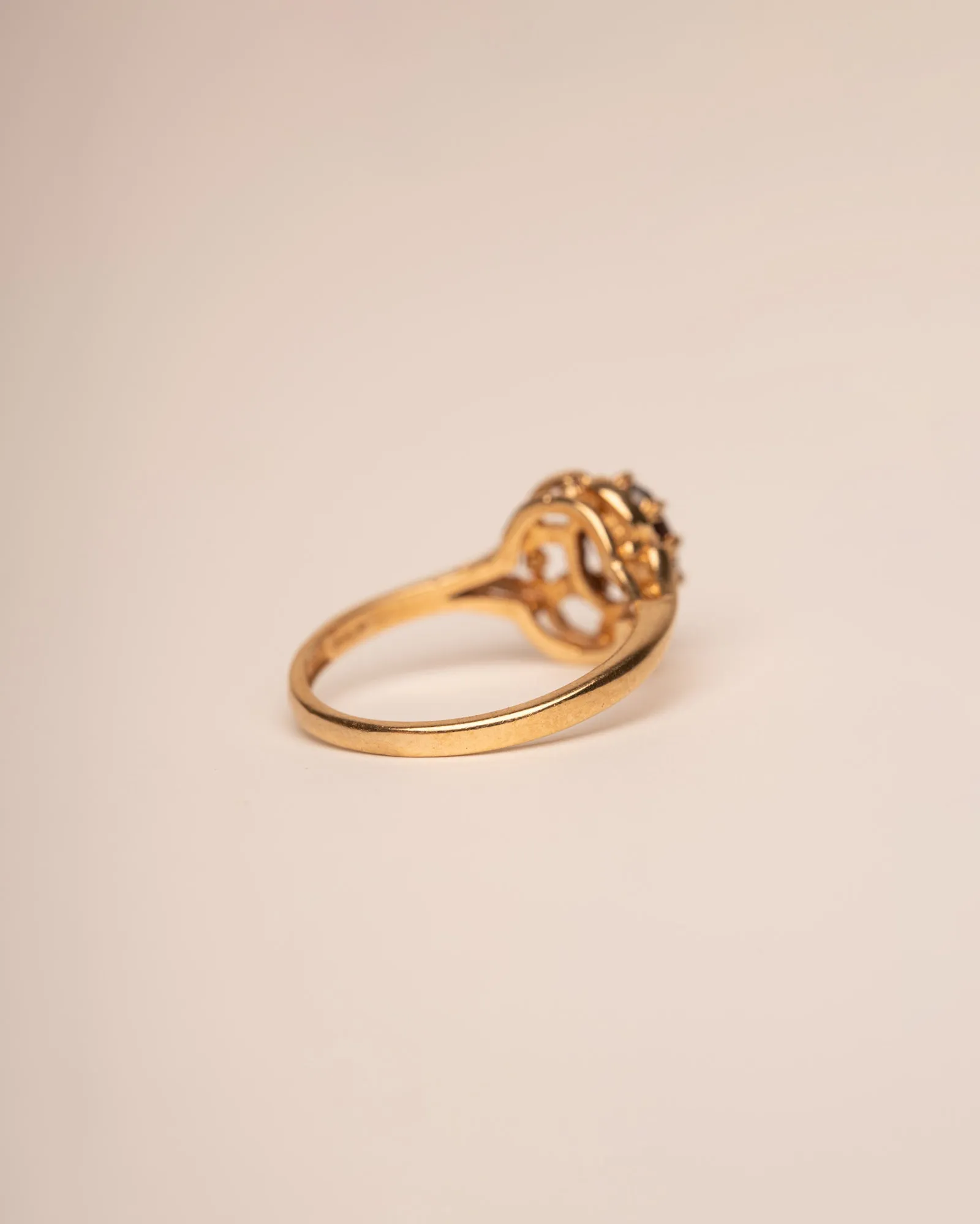 Keziah 9ct Gold Garnet Ring sold by Rock n Rose product image thumbnail 3