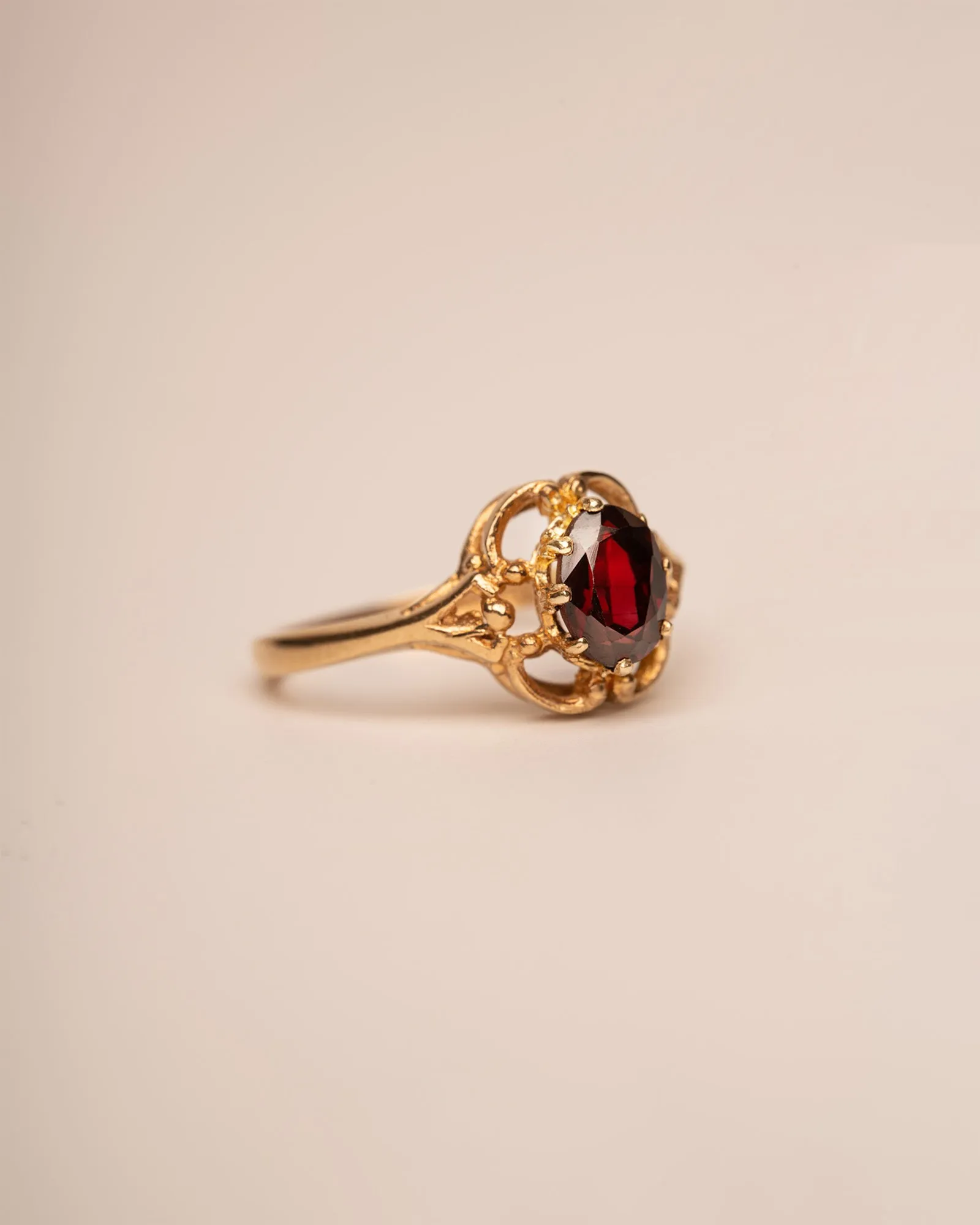 Keziah 9ct Gold Garnet Ring sold by Rock n Rose product image thumbnail 2