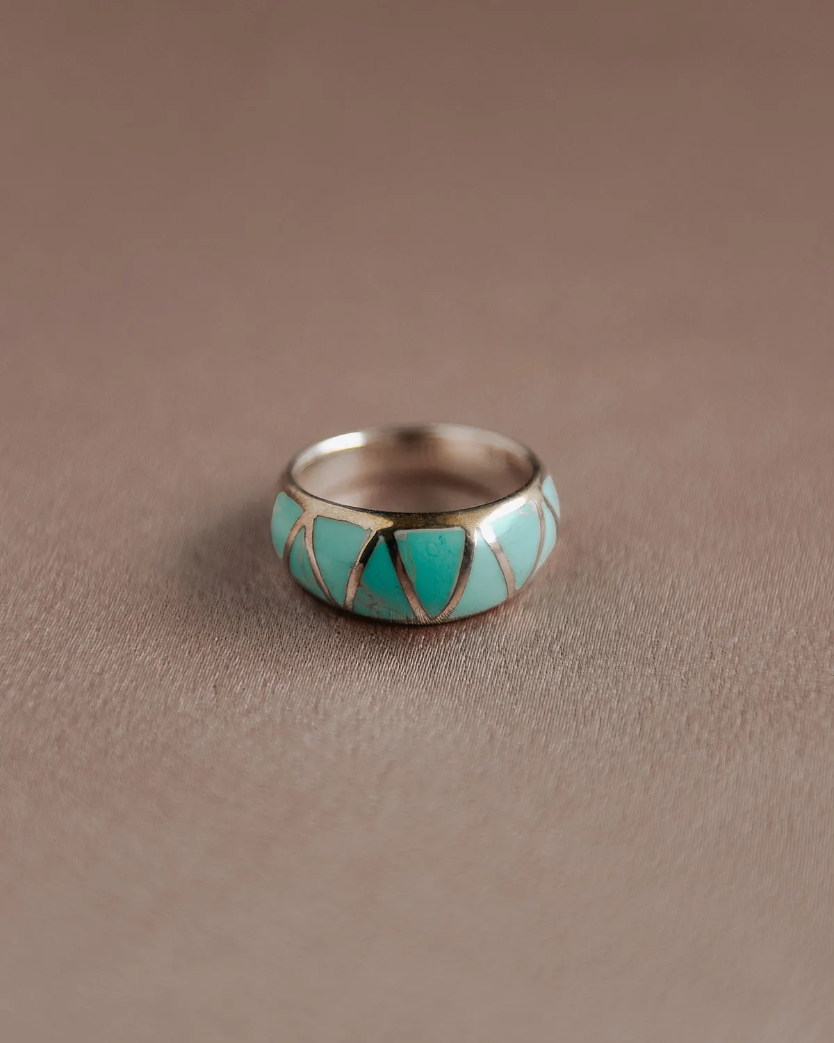 Ingrid Sterling Silver Turquoise Ring sold by Rock n Rose