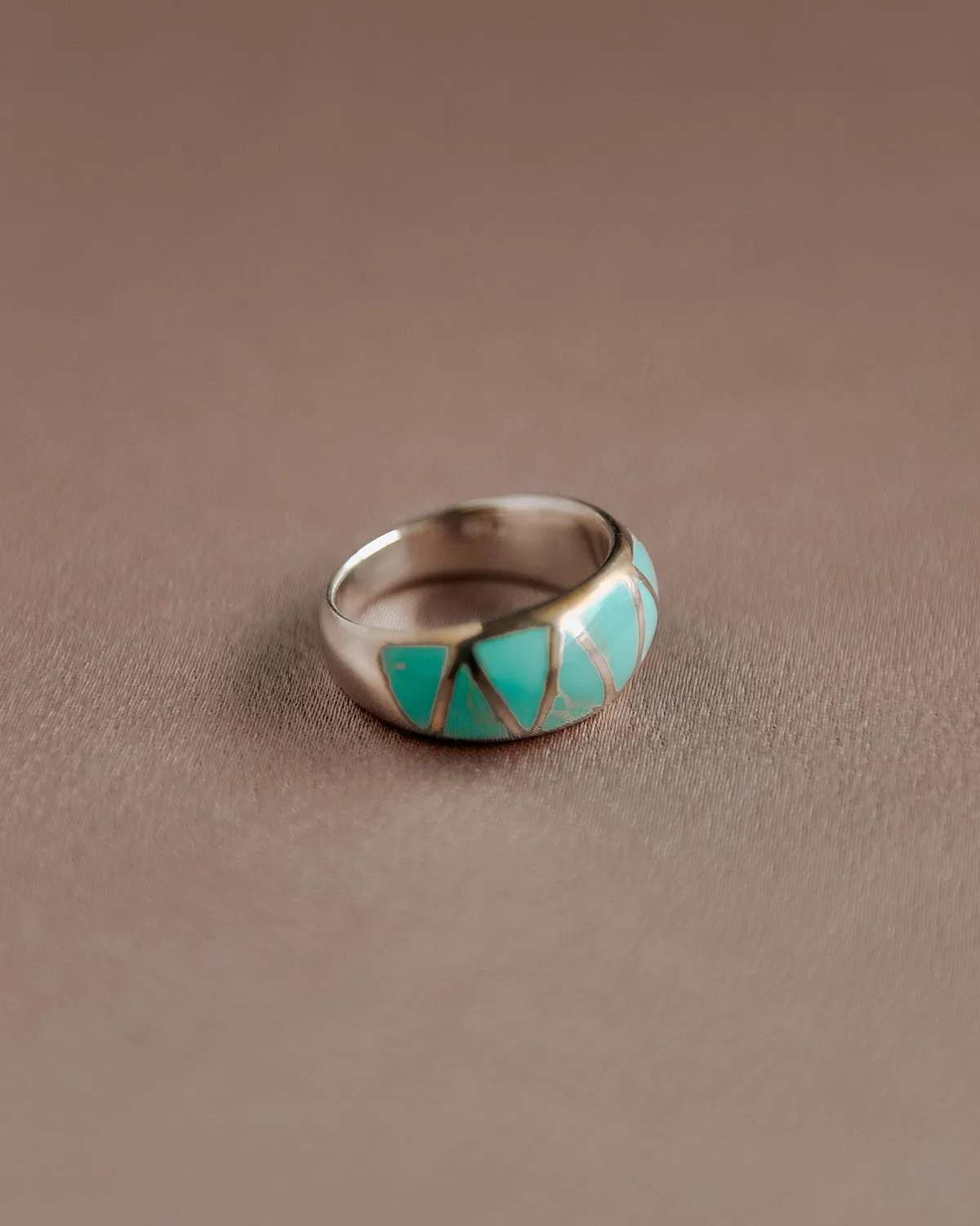 Ingrid Sterling Silver Turquoise Ring sold by Rock n Rose product image thumbnail 3
