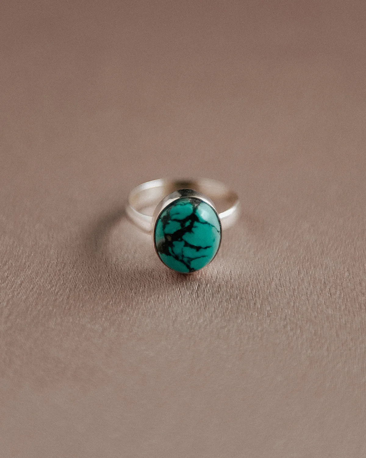 Ebba Sterling Silver Gemstone Ring - Turquoise sold by Rock n Rose
