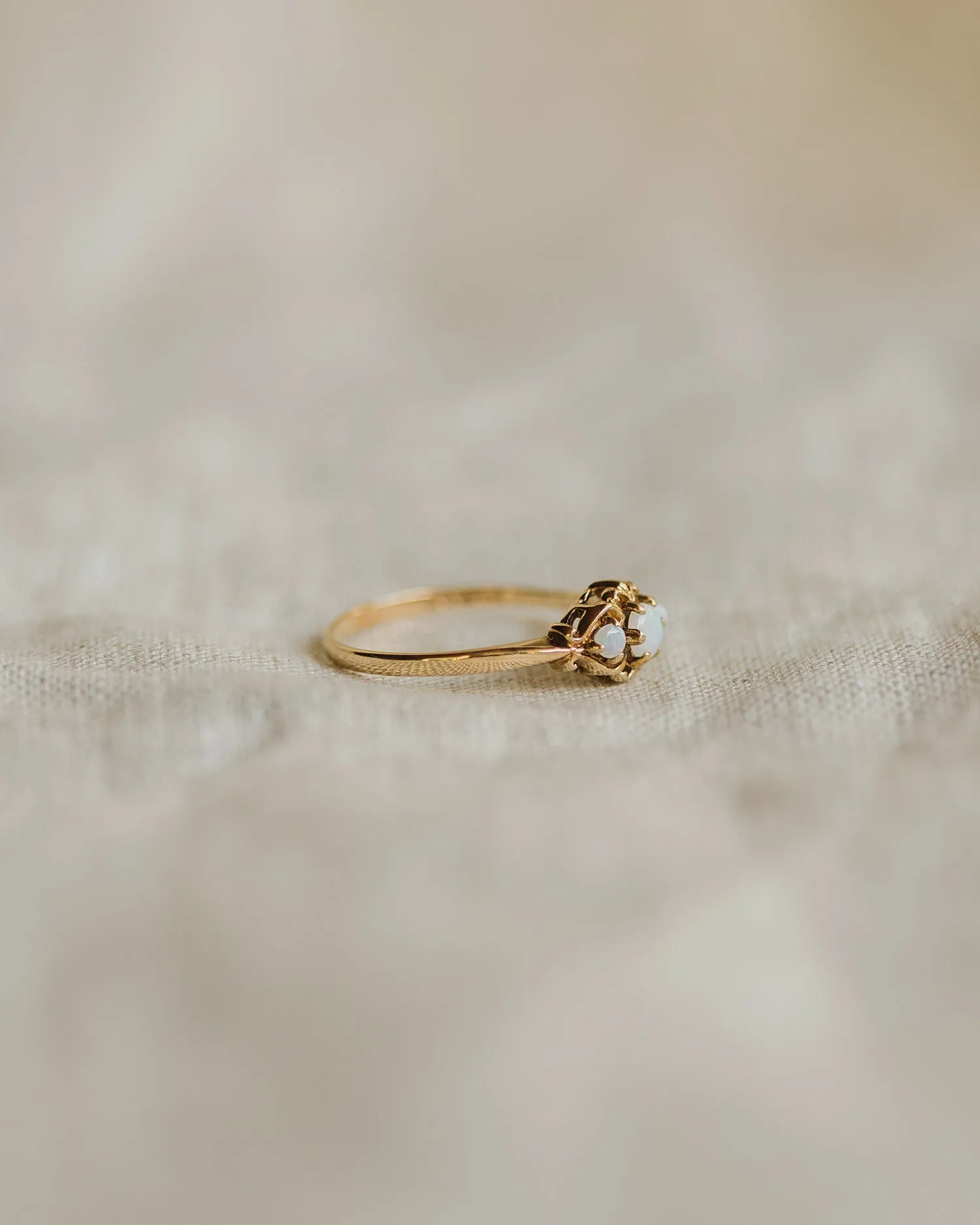 Billie 9ct Gold Opal Ring sold by Rock n Rose product image thumbnail 3