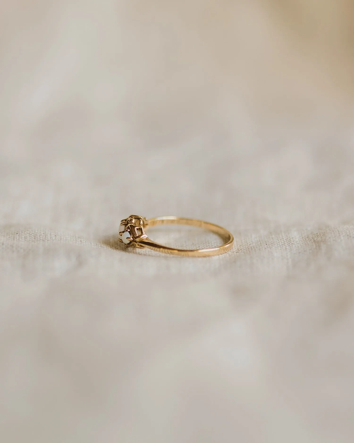 Billie 9ct Gold Opal Ring sold by Rock n Rose product image thumbnail 5