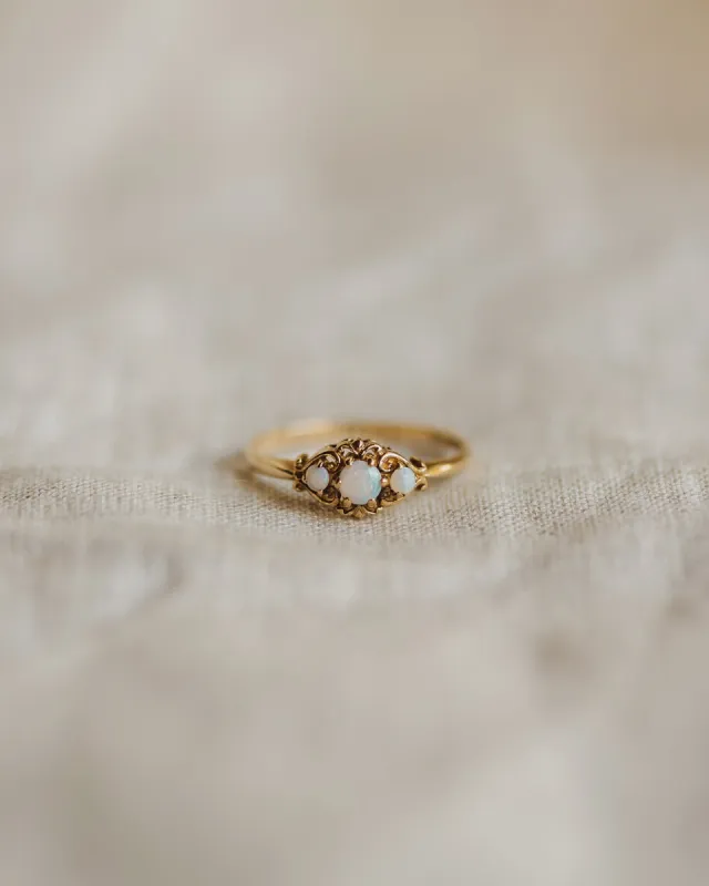 Billie 9ct Gold Opal Ring sold by Rock n Rose
