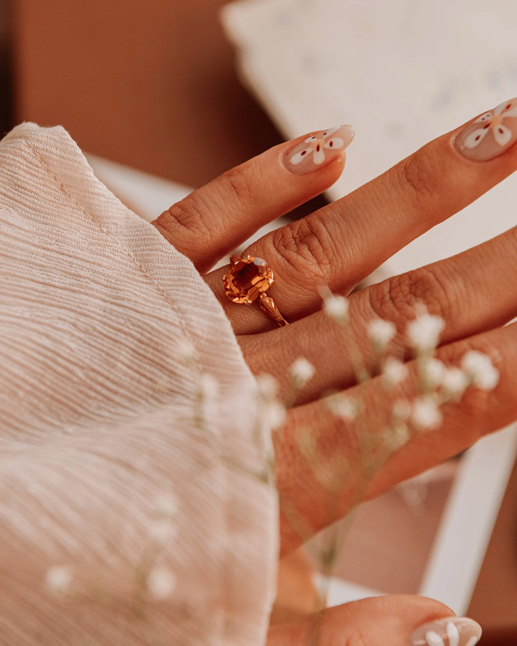 Goldie 9ct Gold Cocktail Ring sold by Rock n Rose product image thumbnail 3