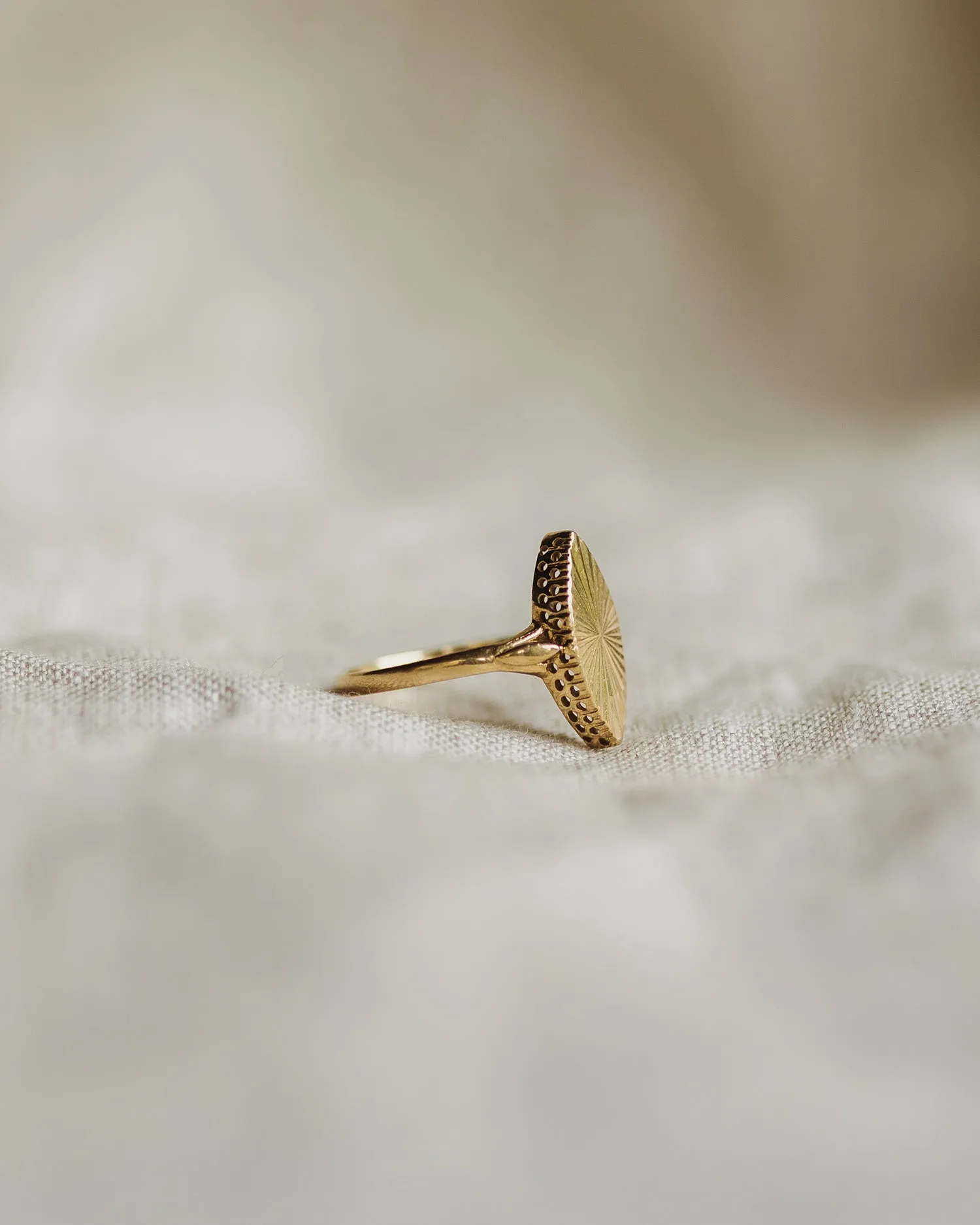 Della 9ct Gold Ring sold by Rock n Rose product image thumbnail 3