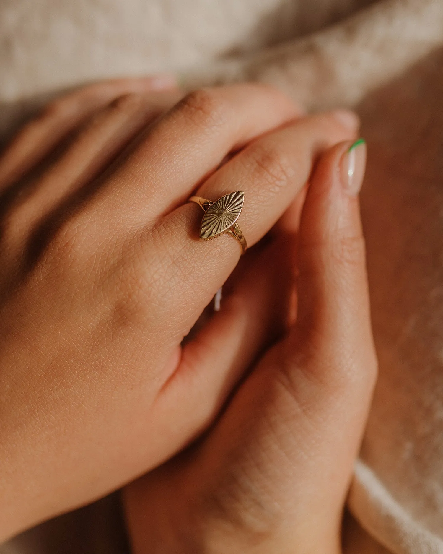 Della 9ct Gold Ring sold by Rock n Rose product image thumbnail 2