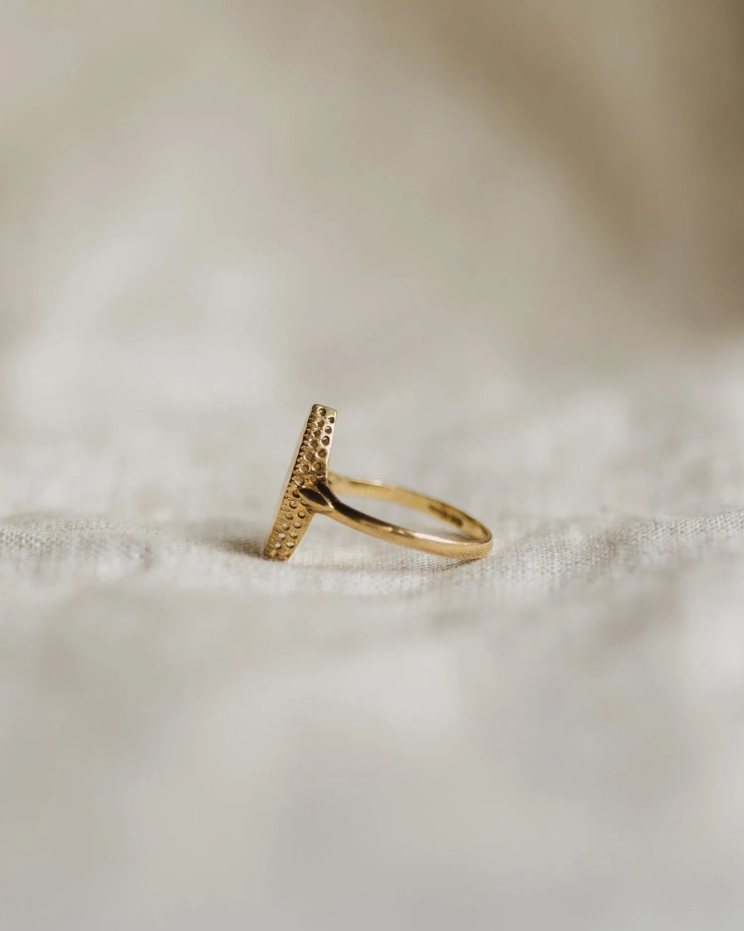 Della 9ct Gold Ring sold by Rock n Rose product image thumbnail 5