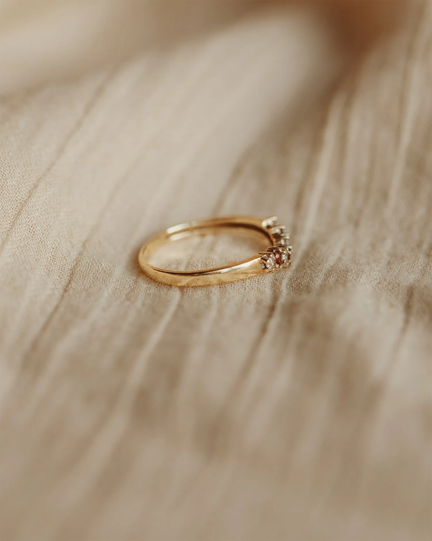 Constance 1975 9ct Gold Garnet Ring sold by Rock n Rose product image thumbnail 3