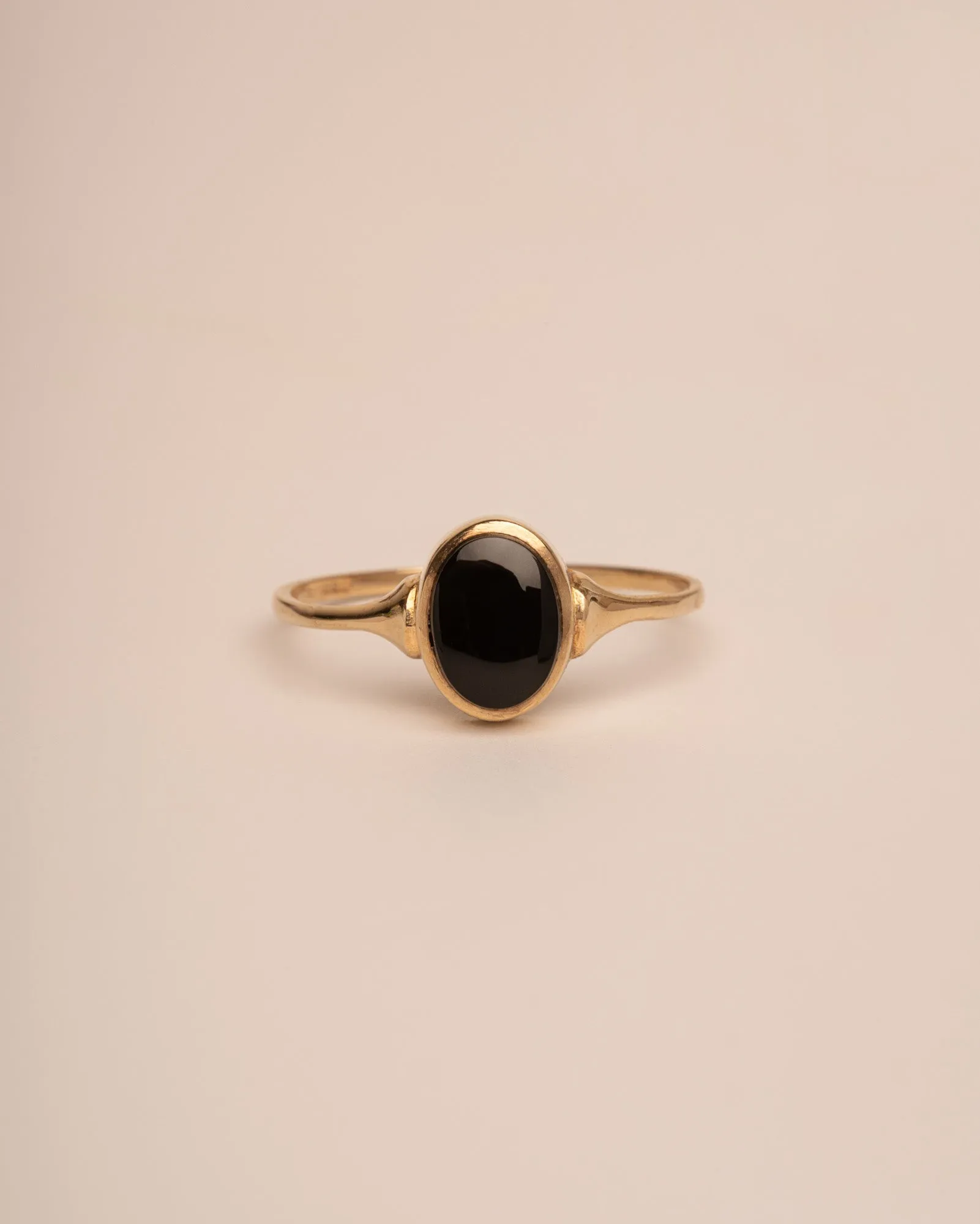 Selma 9ct Gold Onyx Ring sold by Rock n Rose