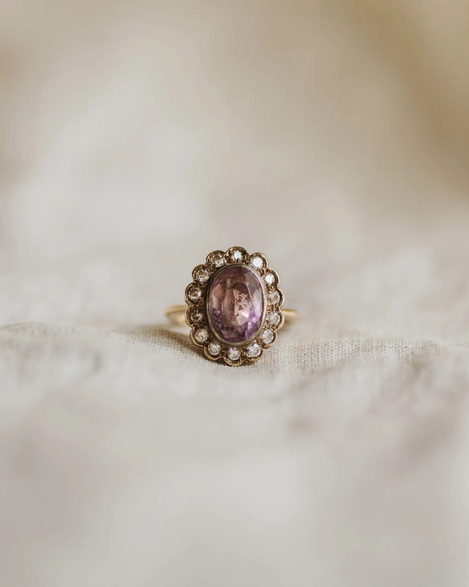 Verona 9ct Gold Amethyst Ring sold by Rock n Rose