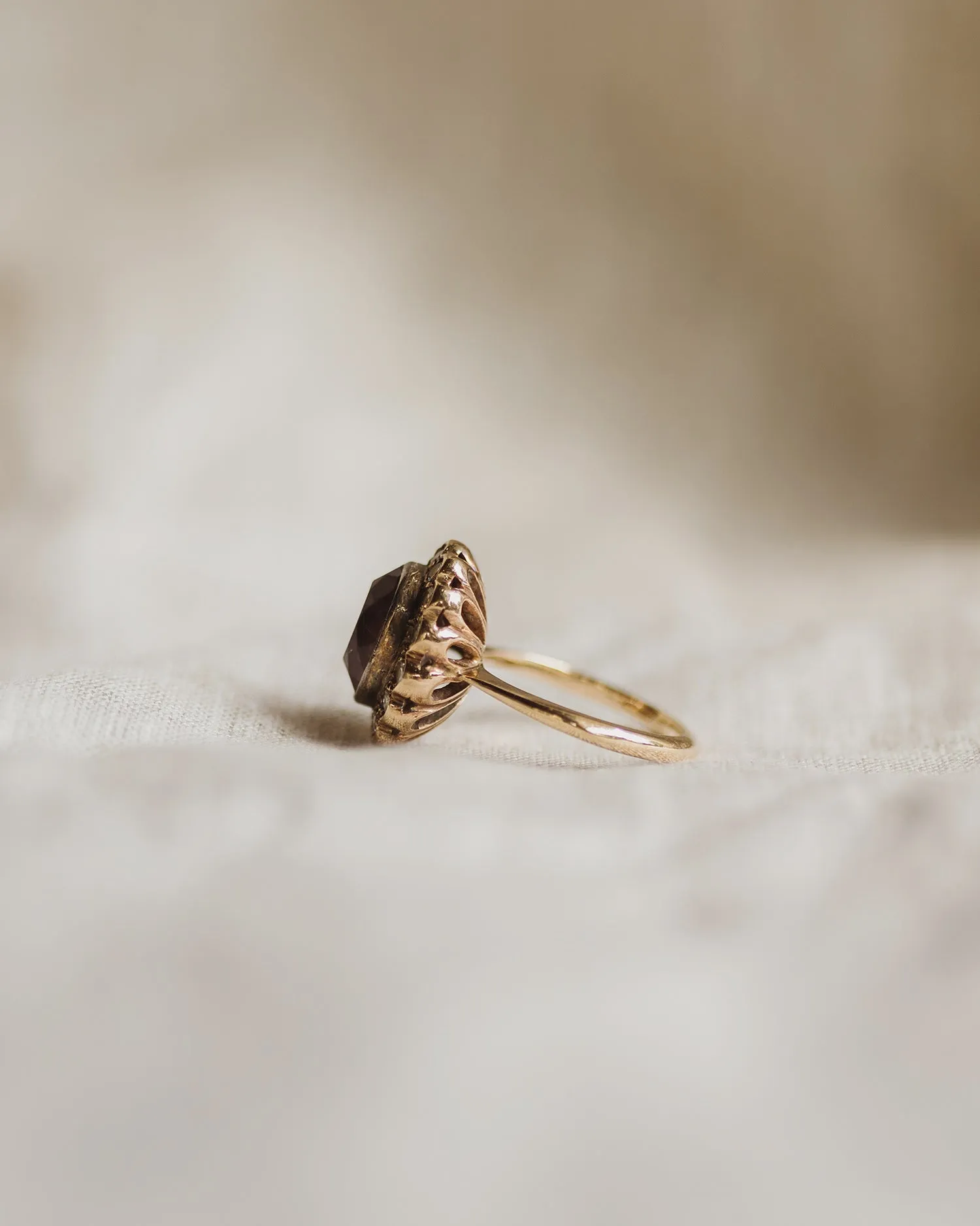 Verona 9ct Gold Amethyst Ring sold by Rock n Rose product image thumbnail 5