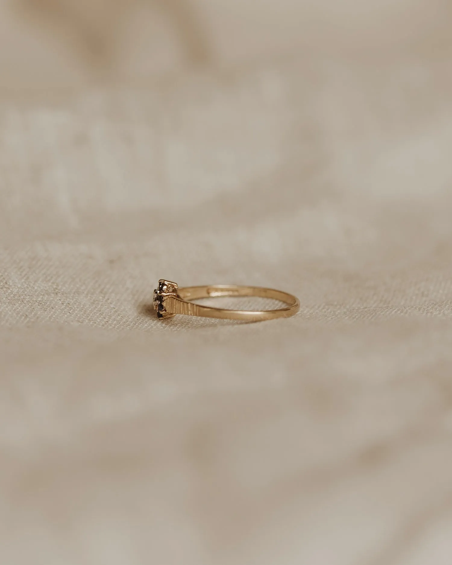 Dolly 9ct Gold Sapphire & Diamond Ring sold by Rock n Rose product image thumbnail 5