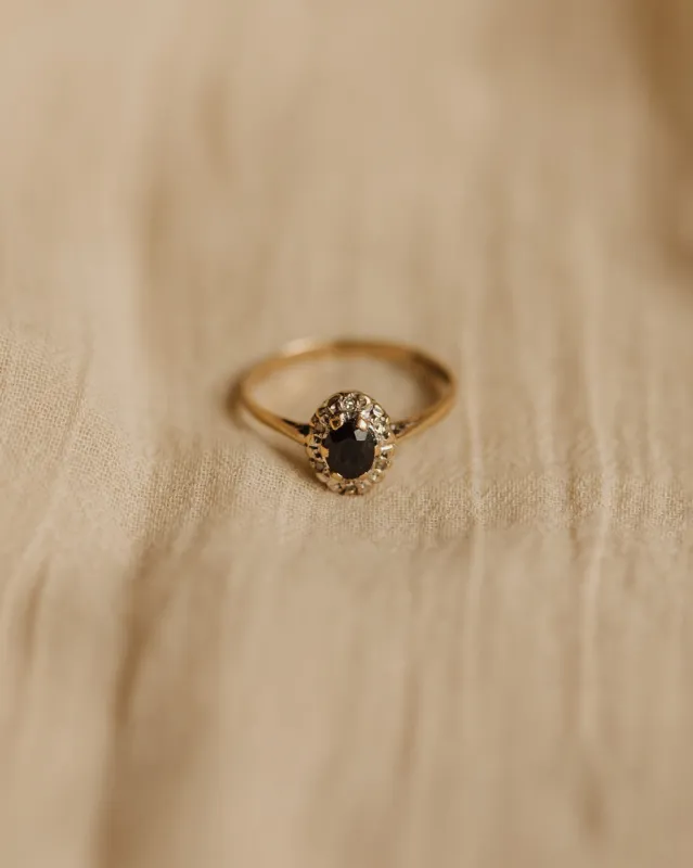 Matilda 1983 9ct Gold Sapphire & Diamond Ring sold by Rock n Rose