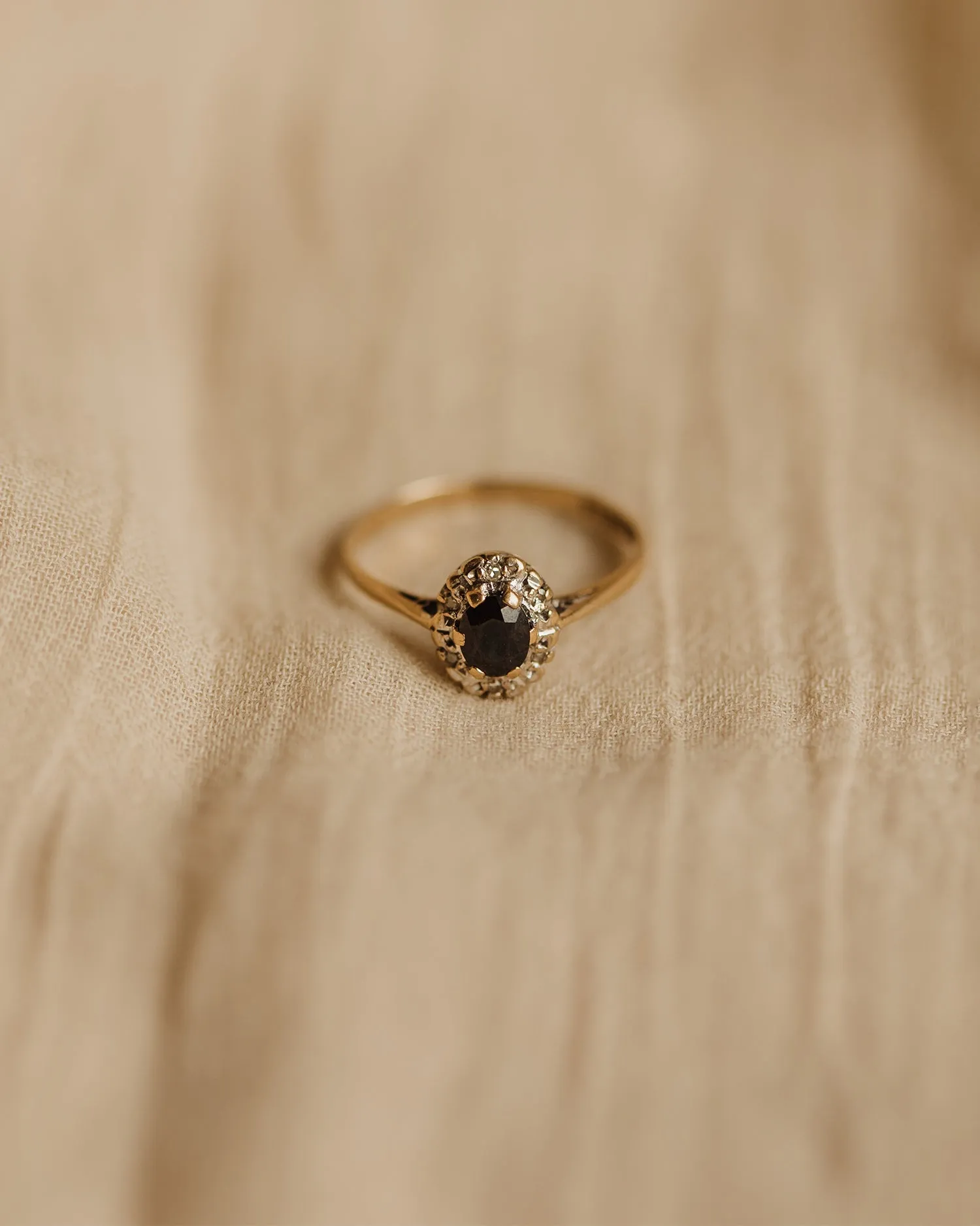 Matilda 1983 9ct Gold Sapphire & Diamond Ring sold by Rock n Rose