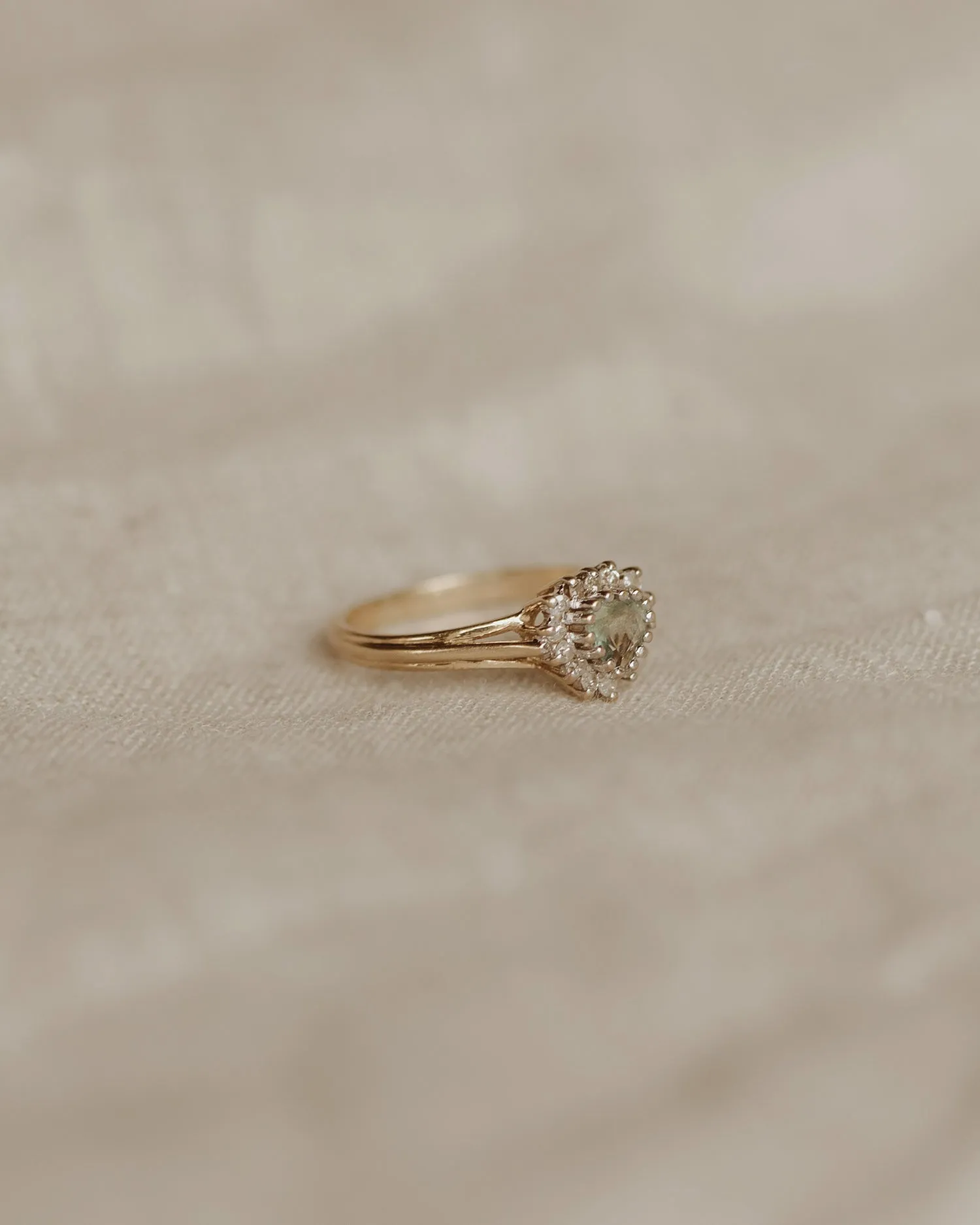 Idella 9ct Gold Aquamarine Ring sold by Rock n Rose product image thumbnail 3