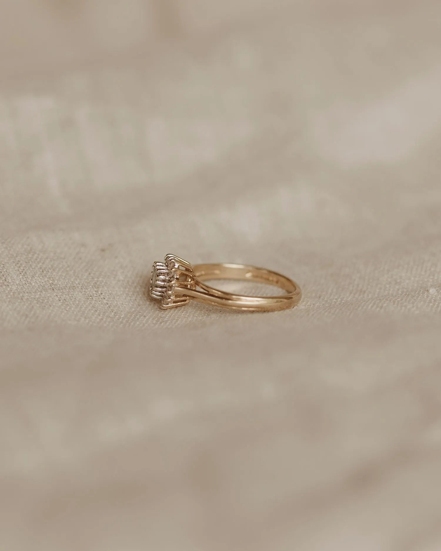 Idella 9ct Gold Aquamarine Ring sold by Rock n Rose product image thumbnail 5