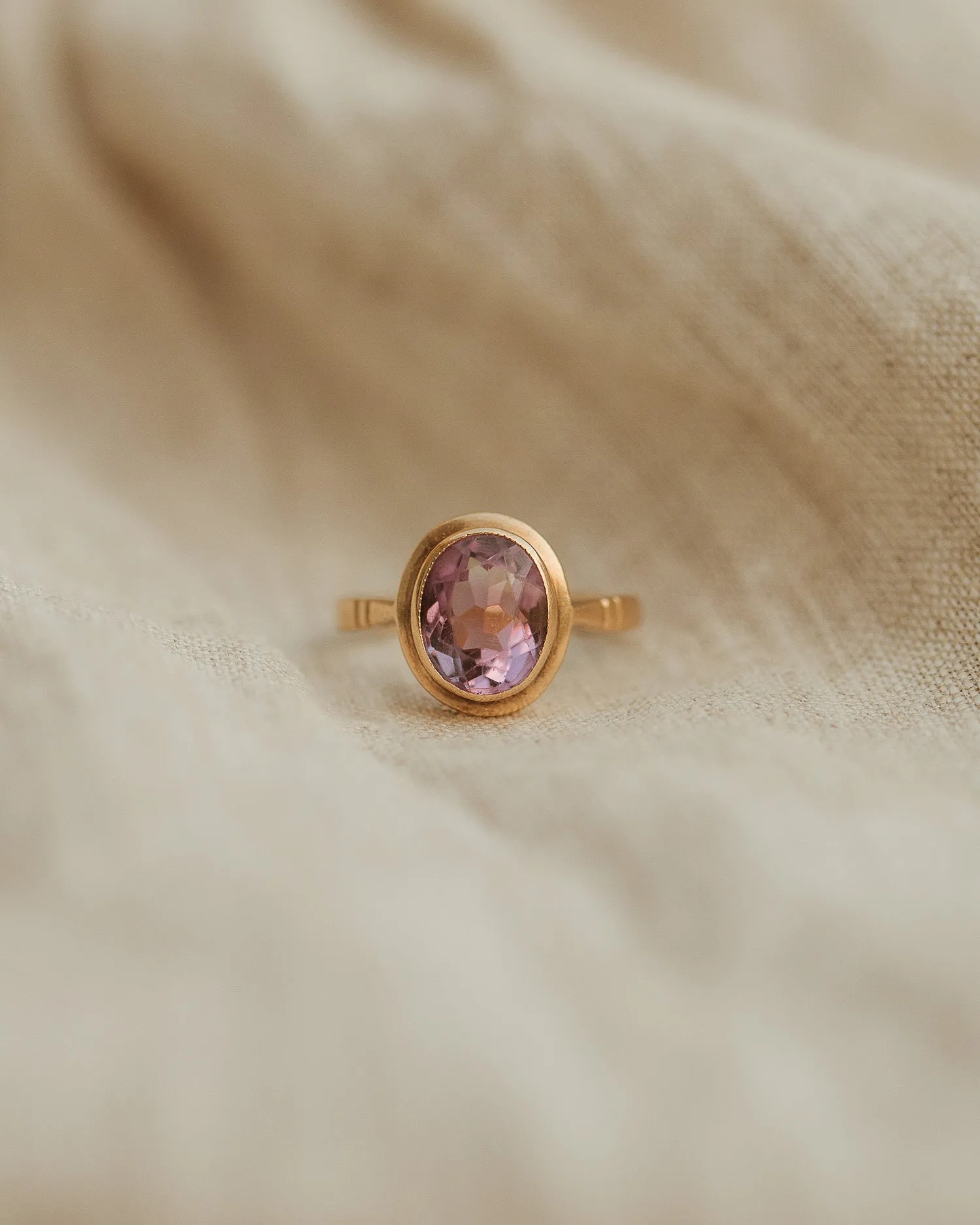 Honora 9ct Gold Amethyst Ring sold by Rock n Rose product image thumbnail 2