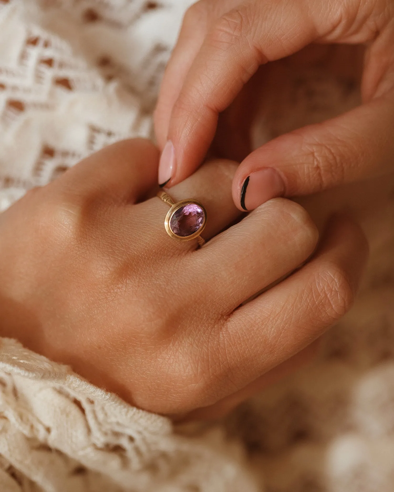 Honora 9ct Gold Amethyst Ring sold by Rock n Rose