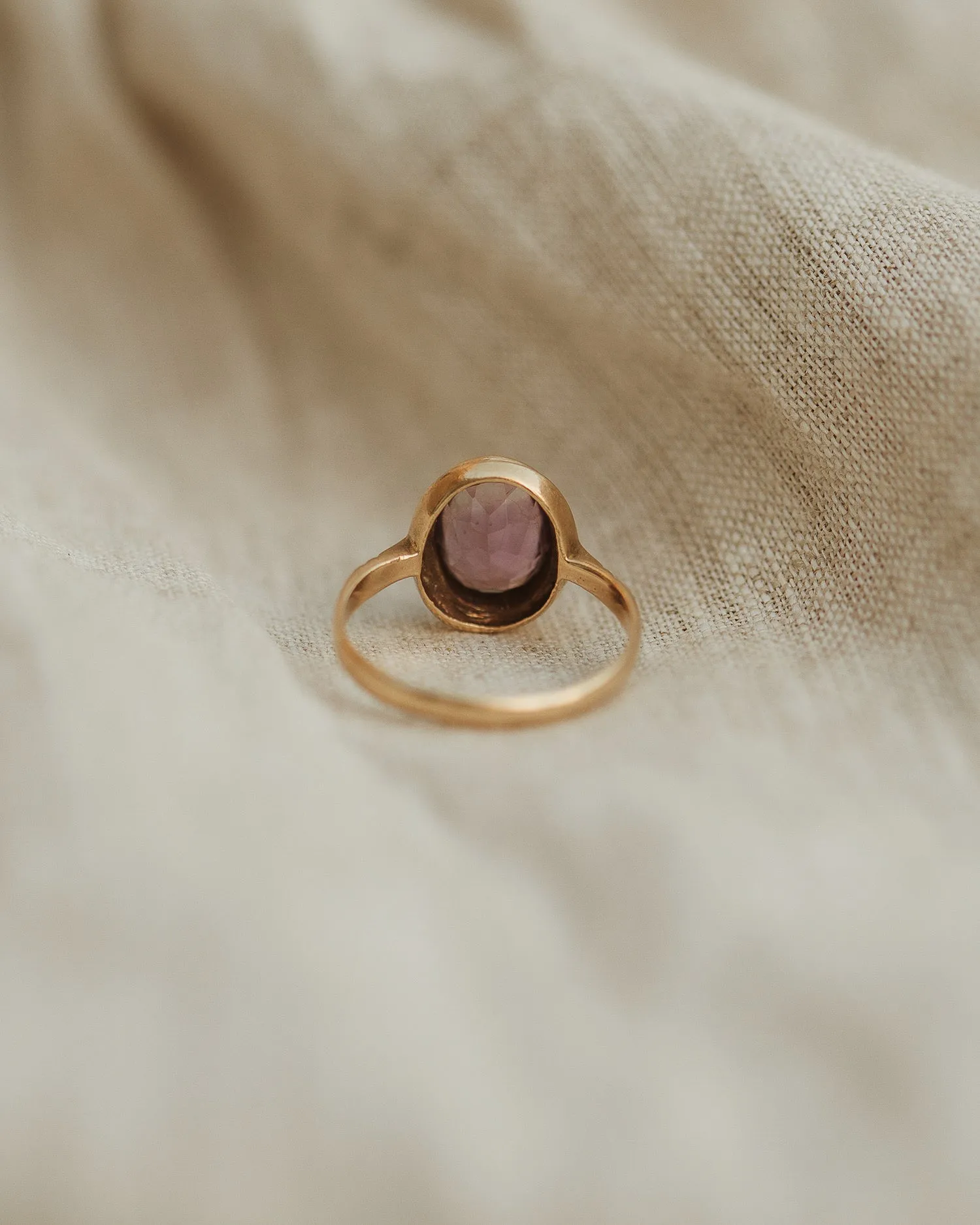 Honora 9ct Gold Amethyst Ring sold by Rock n Rose product image thumbnail 4