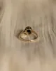 Helena 1983 Vintage 9ct Gold Sapphire & Diamond Cluster Ring sold by Rock n Rose