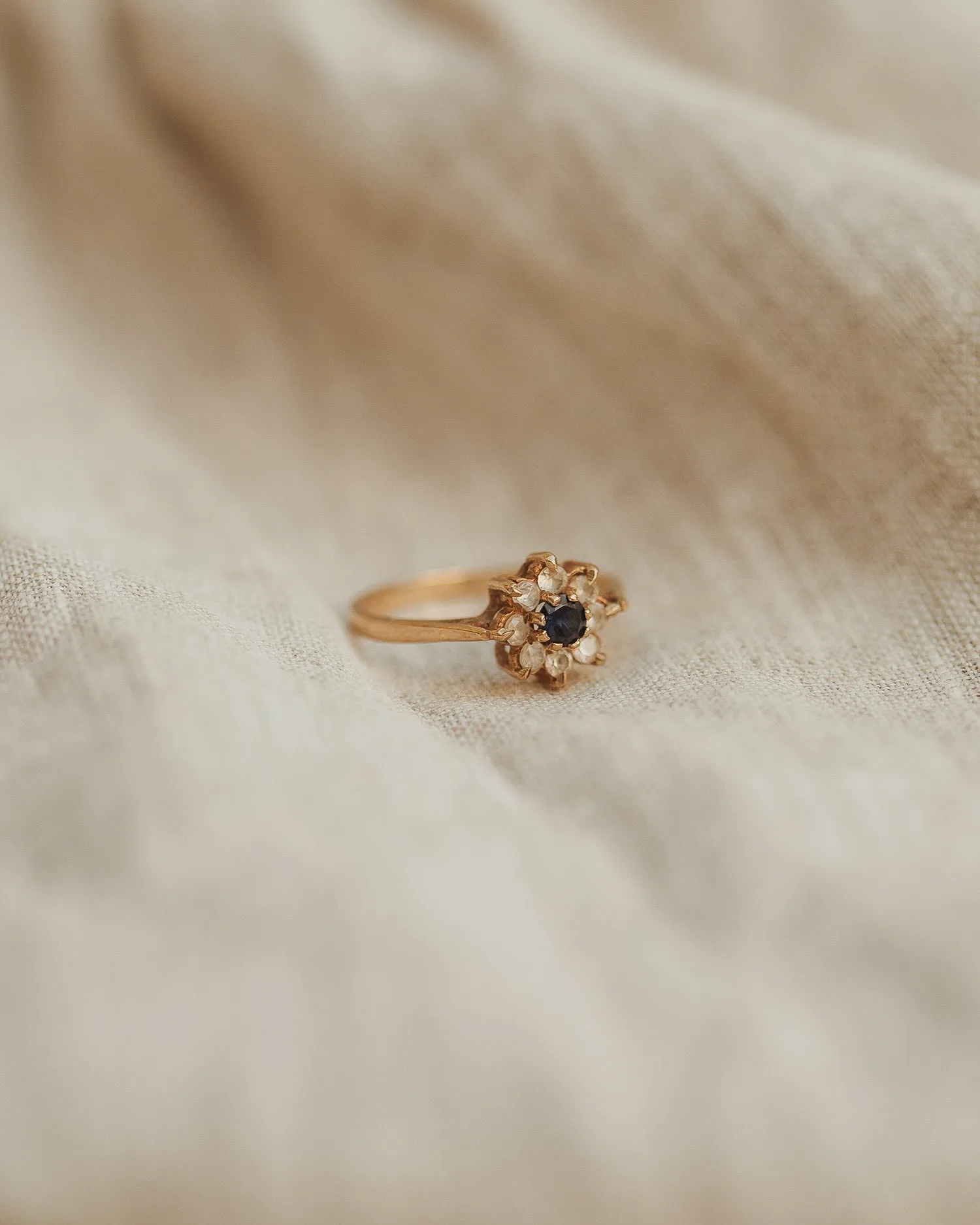 Fauna 1979 9ct Gold Sapphire Ring sold by Rock n Rose product image thumbnail 3