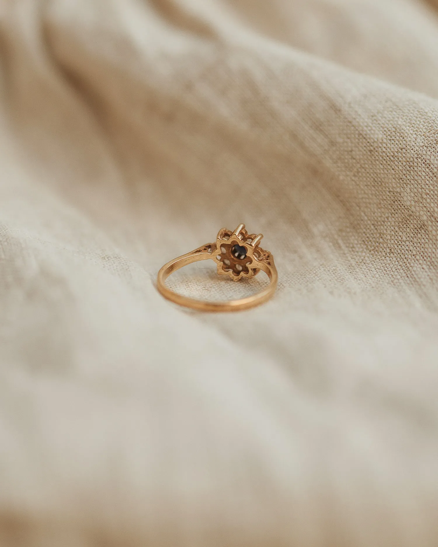 Fauna 1979 9ct Gold Sapphire Ring sold by Rock n Rose product image thumbnail 4