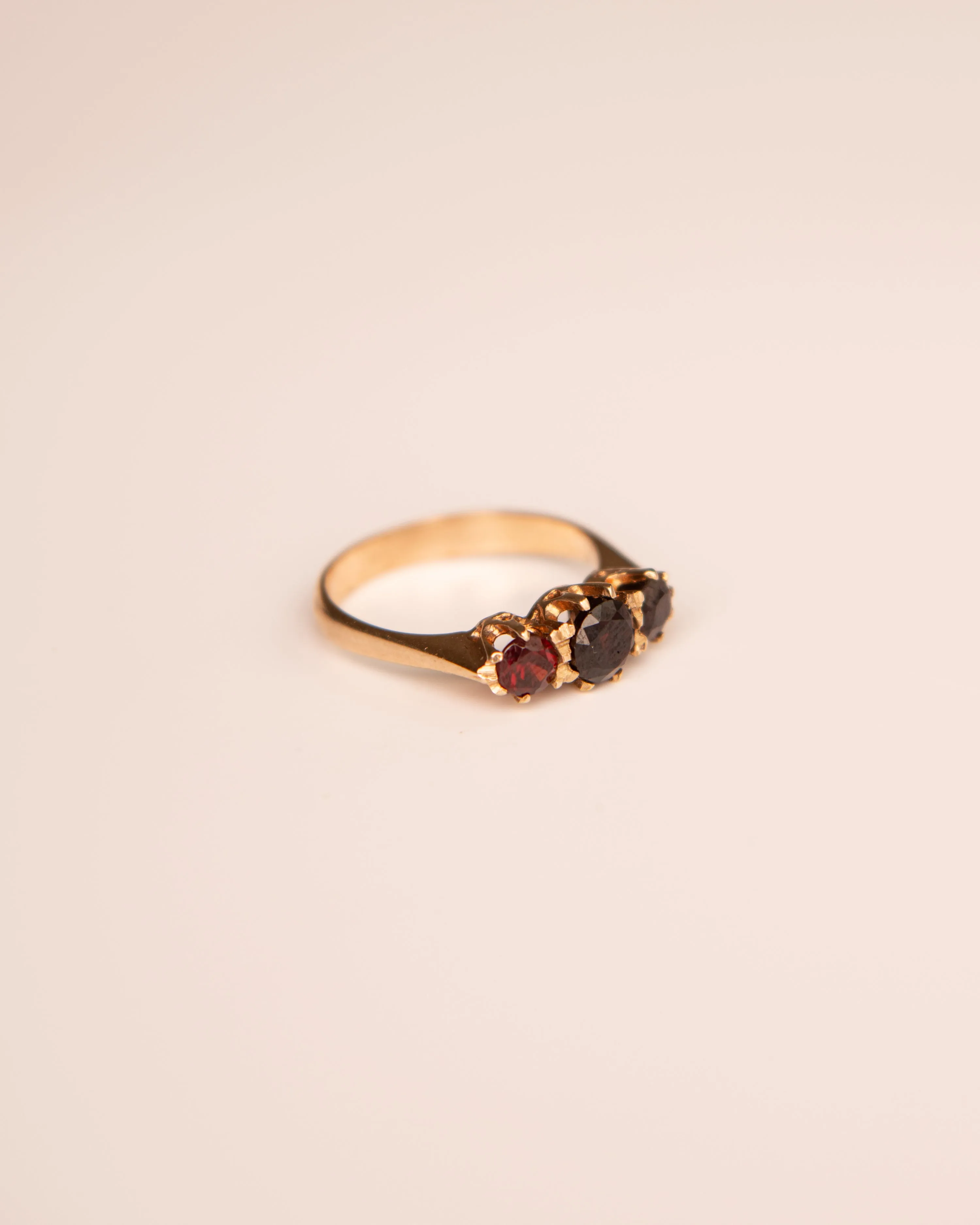 Elm 9ct Gold Garnet Ring sold by Rock n Rose product image thumbnail 4