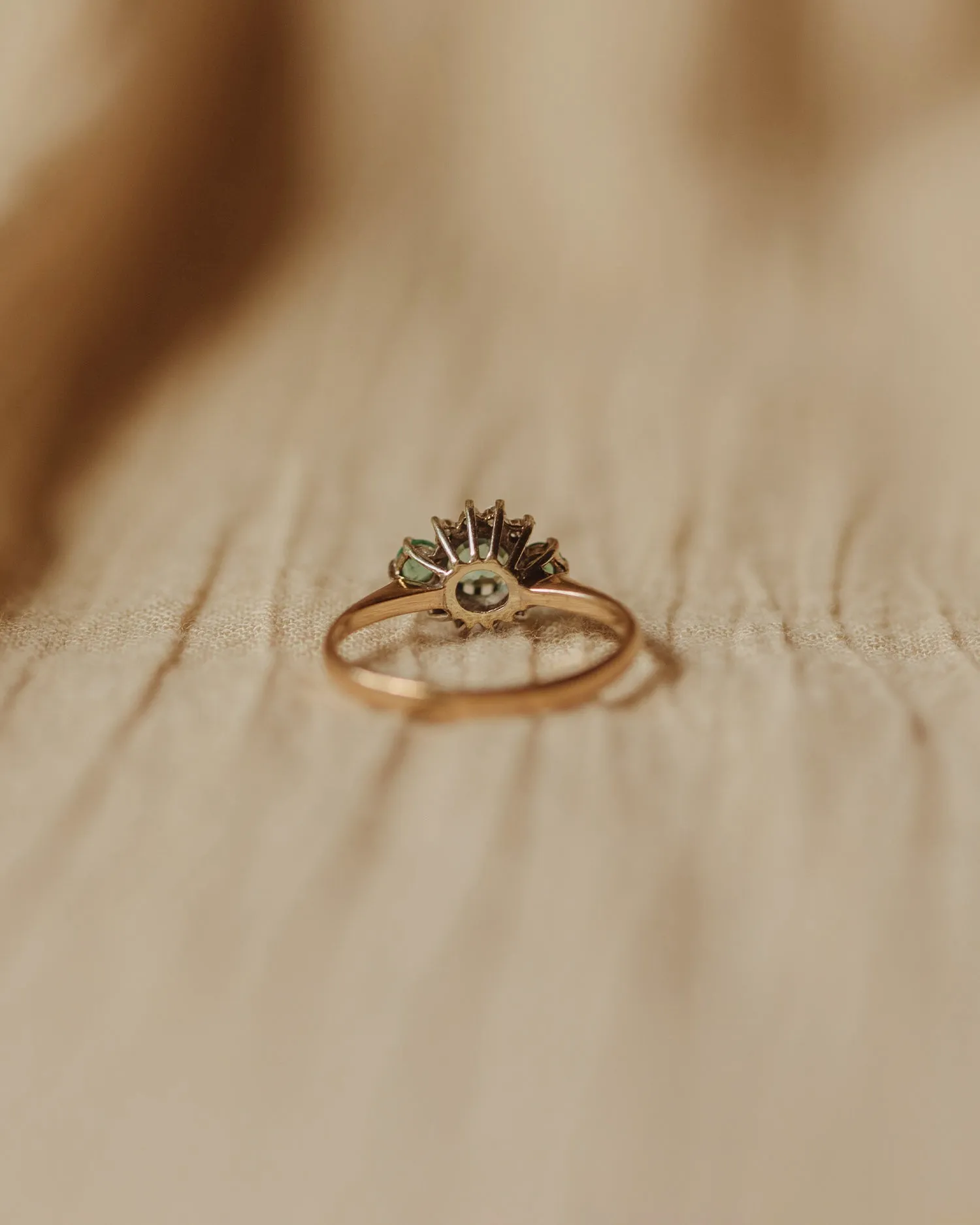 Janis 9ct Gold Emerald Ring sold by Rock n Rose product image thumbnail 5