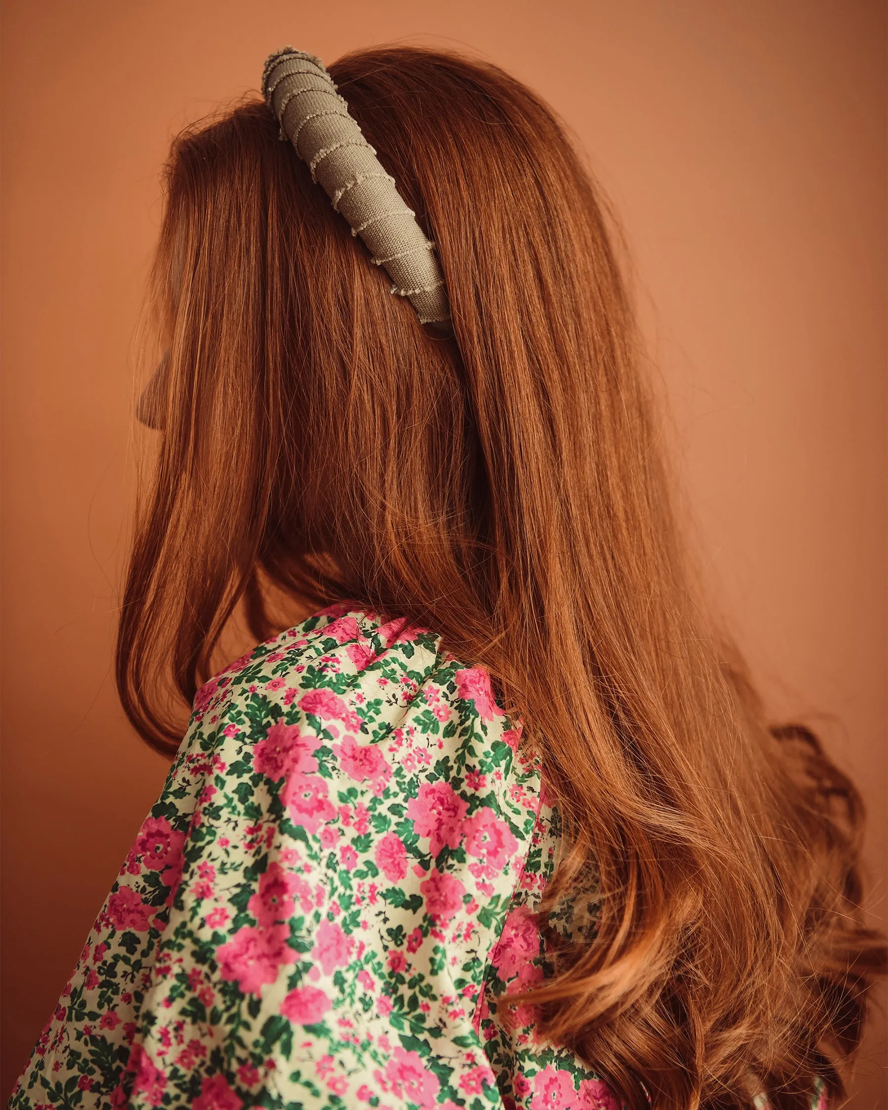 Alice Natural Linen Headband sold by Rock n Rose