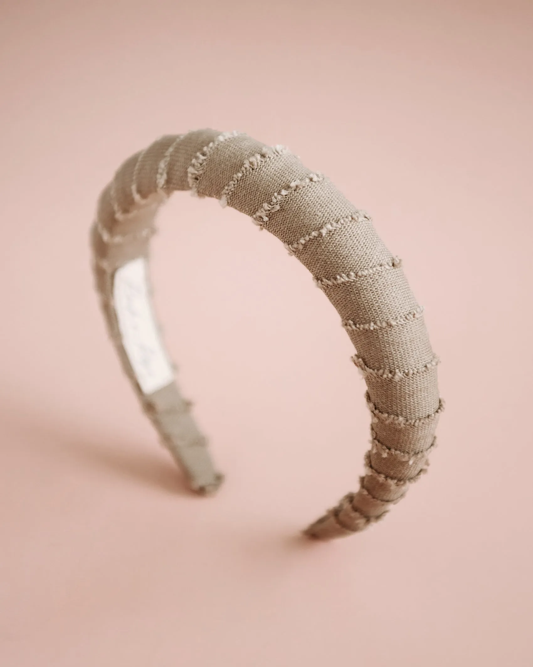 Alice Natural Linen Headband sold by Rock n Rose product image thumbnail 2