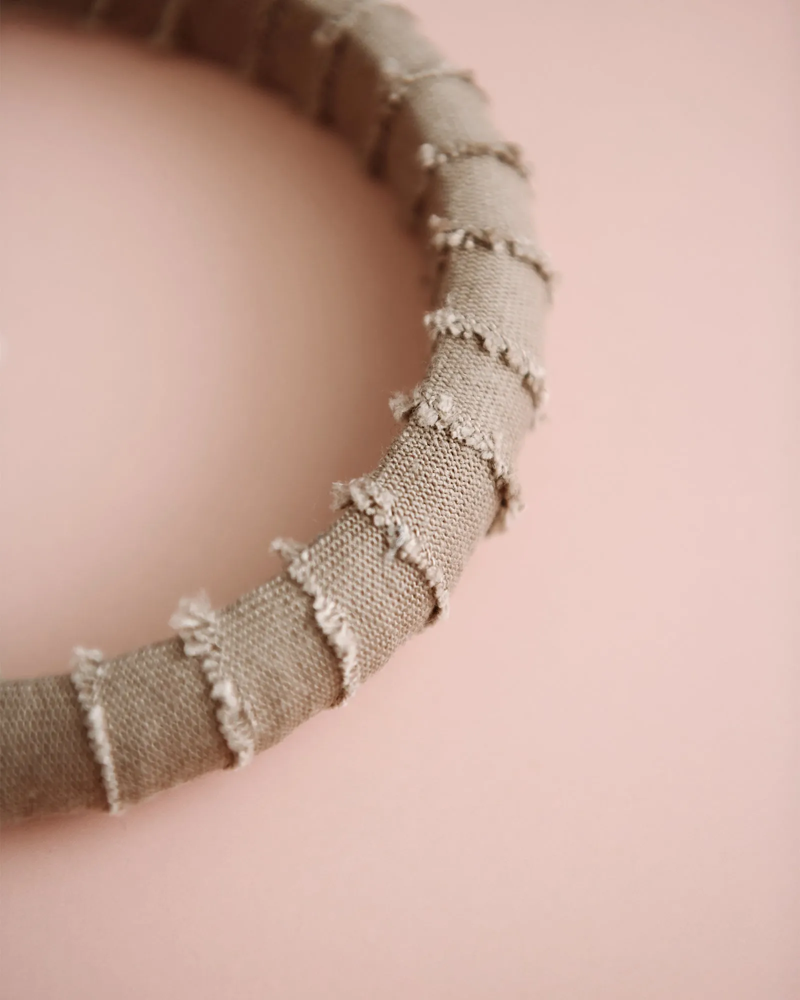 Alice Natural Linen Headband sold by Rock n Rose product image thumbnail 4