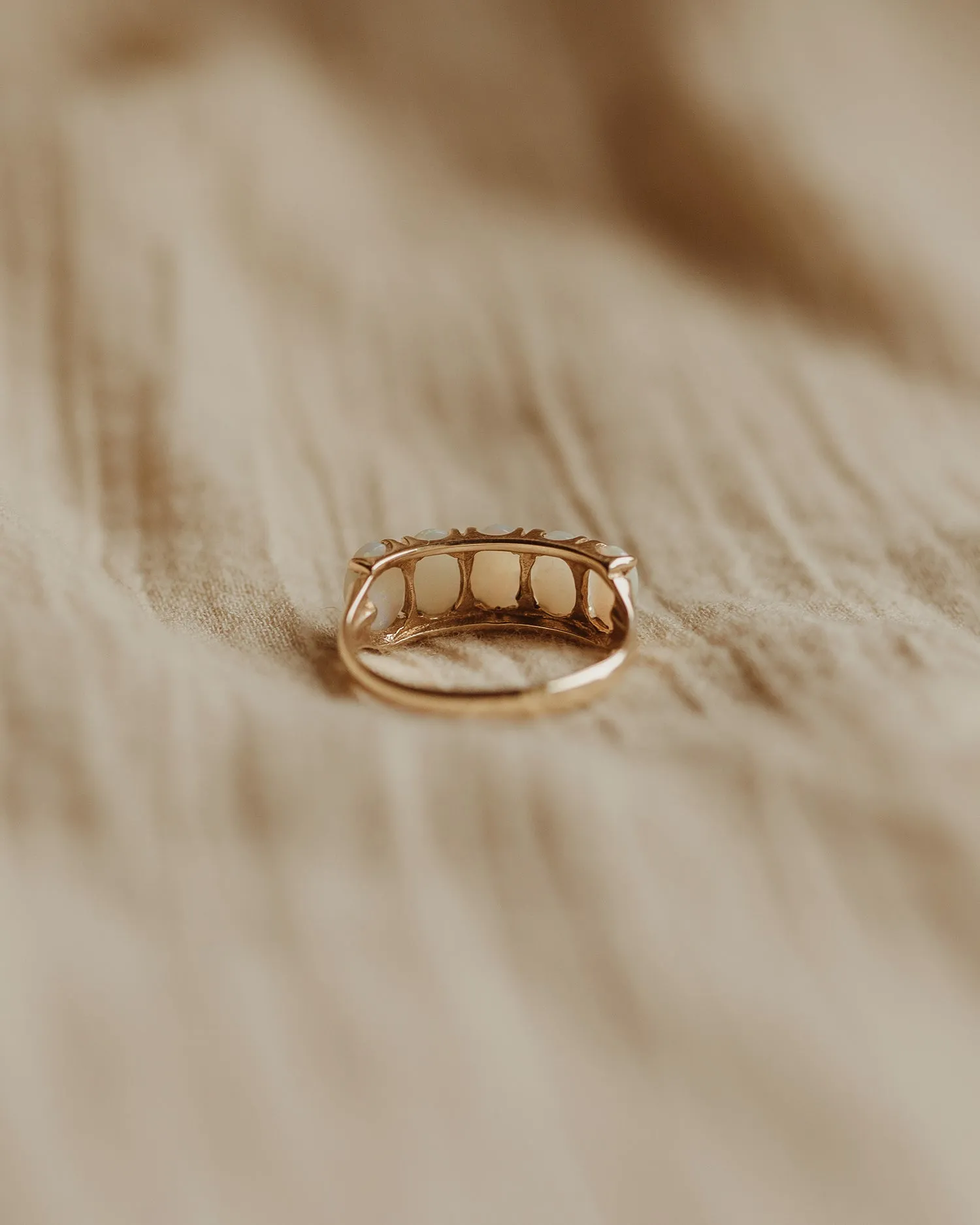 Erma 1974 9ct Gold Opal Ring sold by Rock n Rose product image thumbnail 5