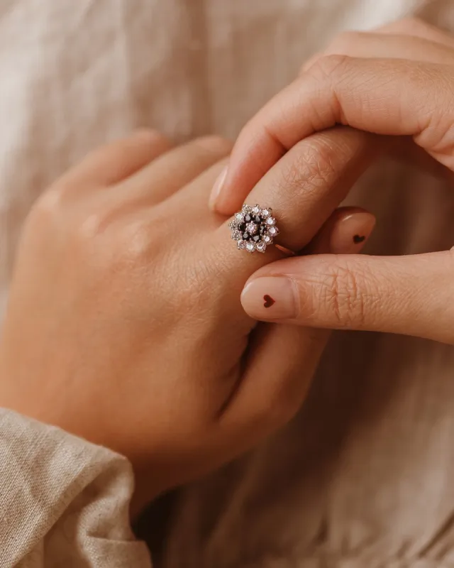 Aubrey 9ct Gold Sapphire Ring sold by Rock n Rose