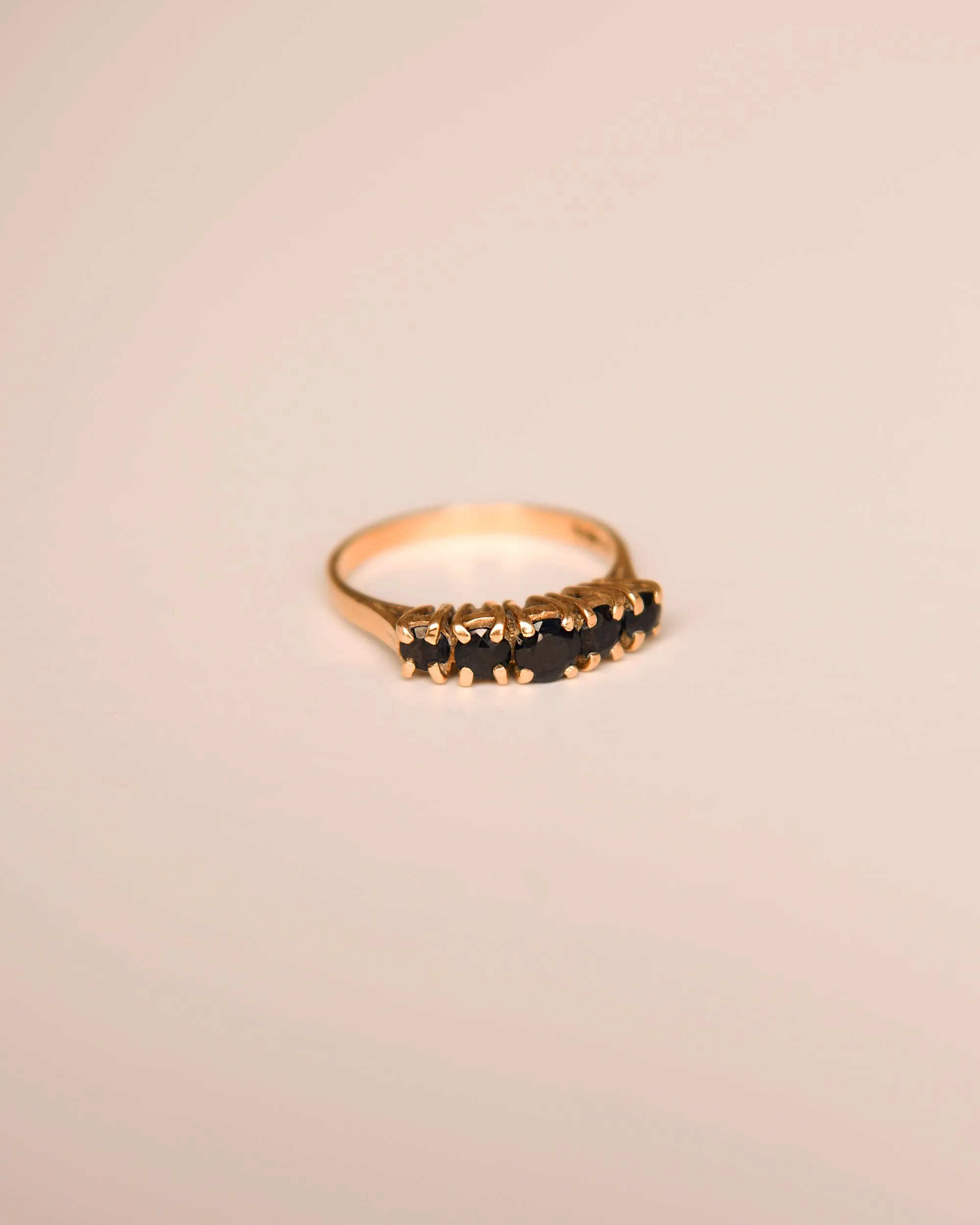 Nell 9ct Gold Vintage Sapphire Ring sold by Rock n Rose product image thumbnail 2