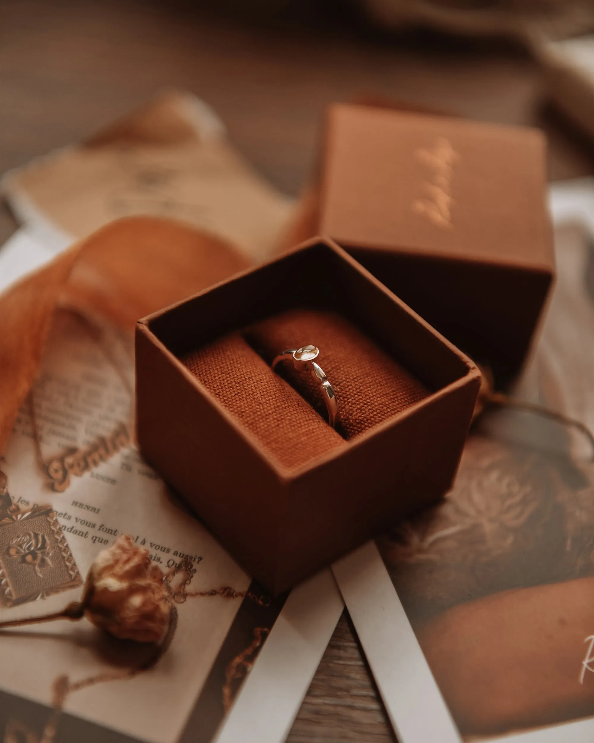 Joanie Sterling Silver Birthstone Ring - November sold by Rock n Rose product image thumbnail 5