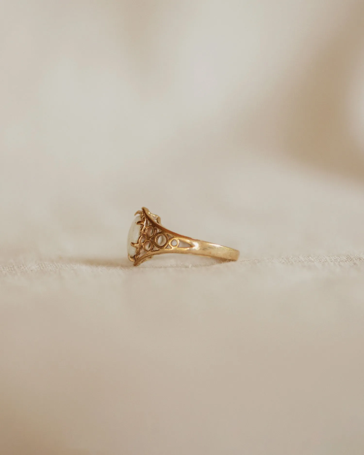 Beulah 9ct Gold Opal Ring sold by Rock n Rose product image thumbnail 5