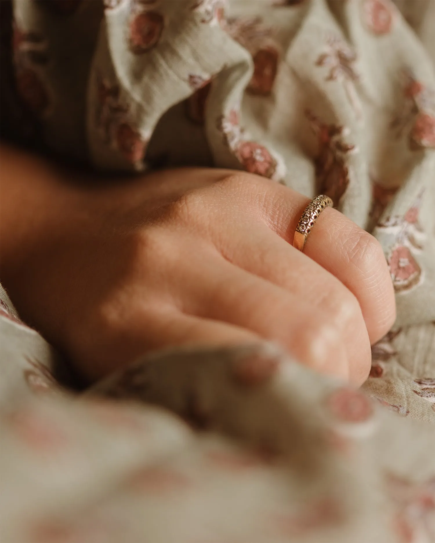 Dolores 9ct Gold Half Eternity Ring sold by Rock n Rose product image thumbnail 2