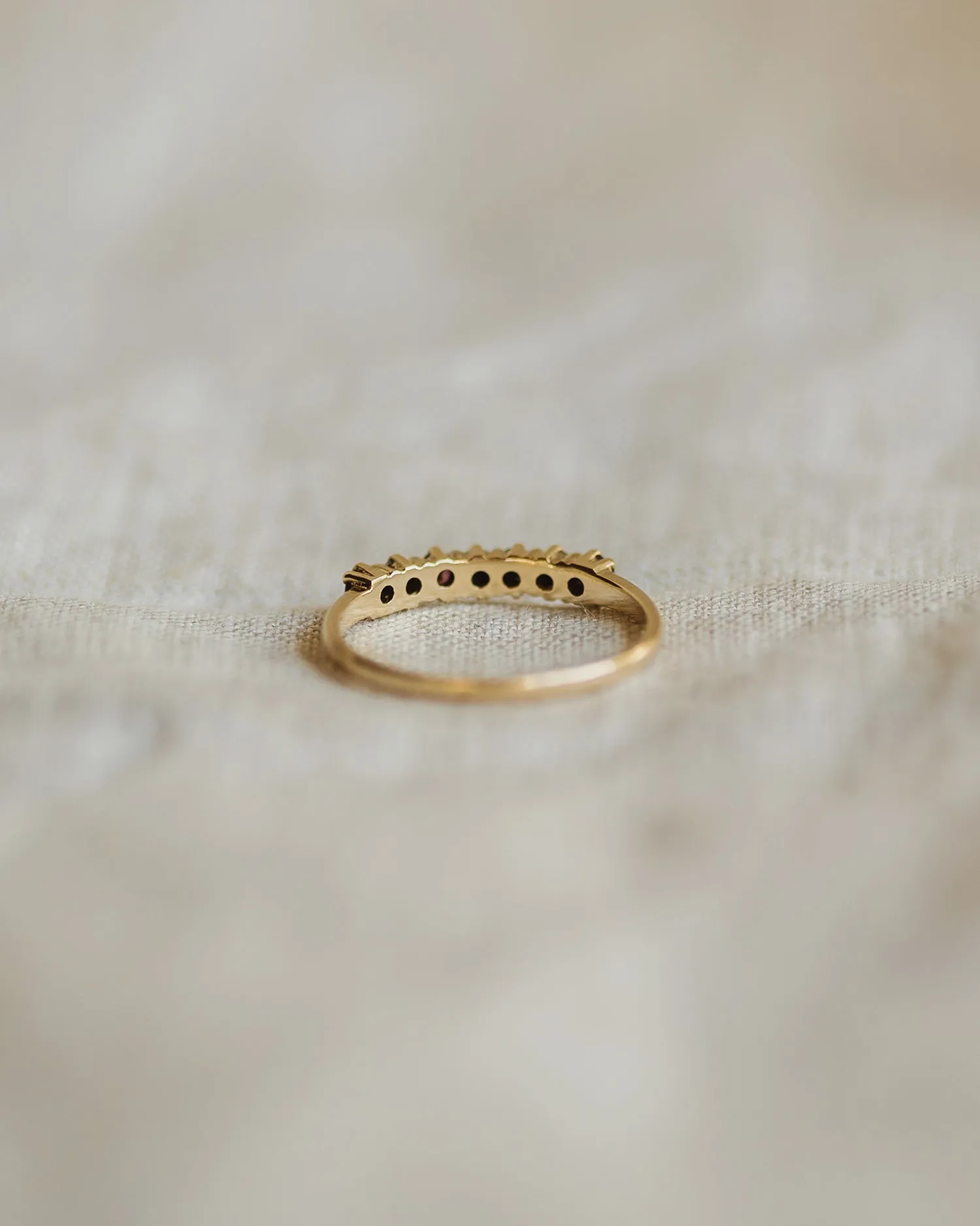 Josephine 9ct Gold Ruby & Diamond Ring sold by Rock n Rose product image thumbnail 4