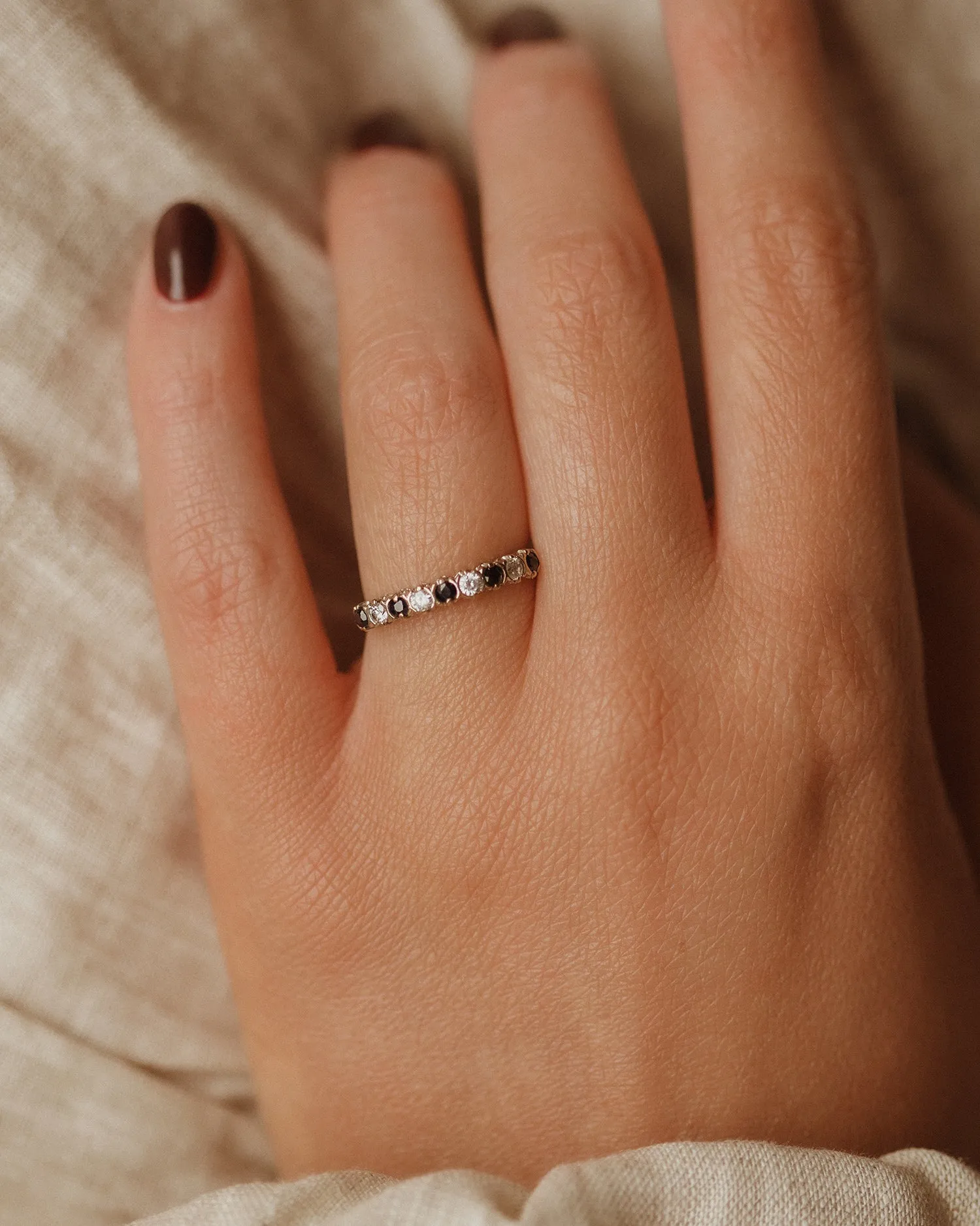 Norma 1987 9ct Gold Vintage Sapphire Ring sold by Rock n Rose